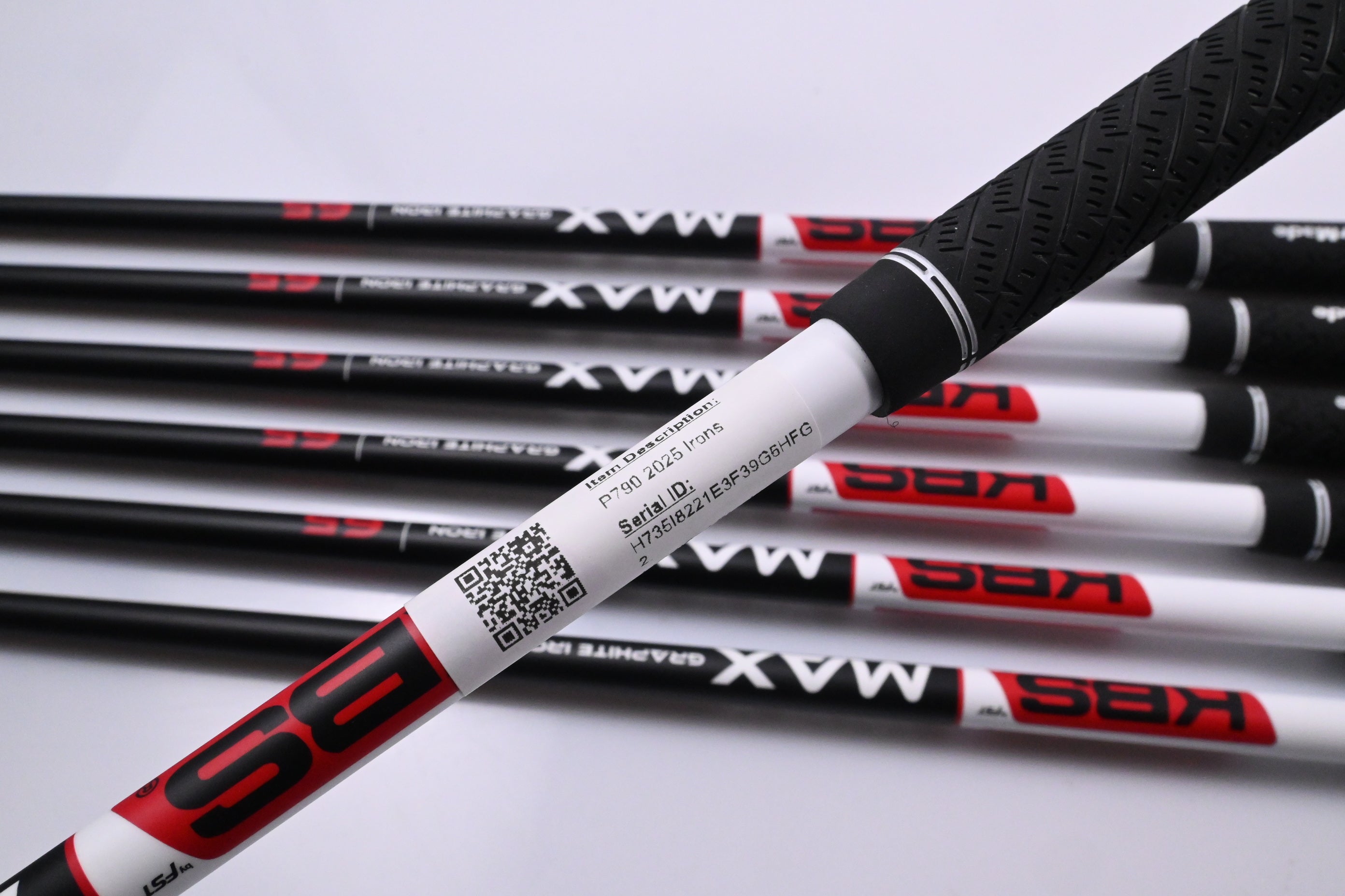 Left Hand Taylormade P790 2025 Irons / 5-PW / Regular Flex KBS MAX 65 Shafts