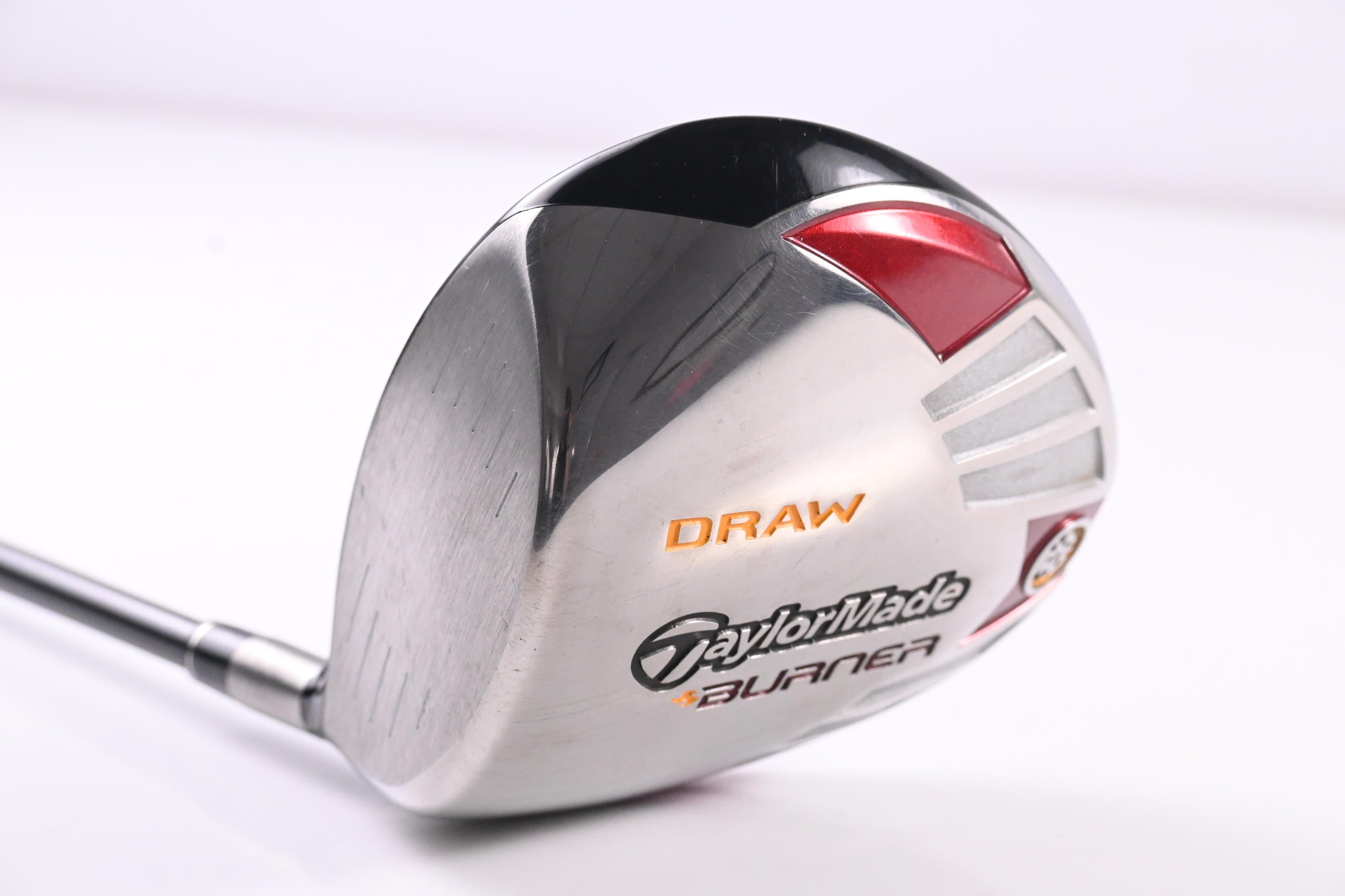 Left Hand Taylormade Burner Draw 2007 Driver / 9.5 Degree / Stiff Flex Reax 50