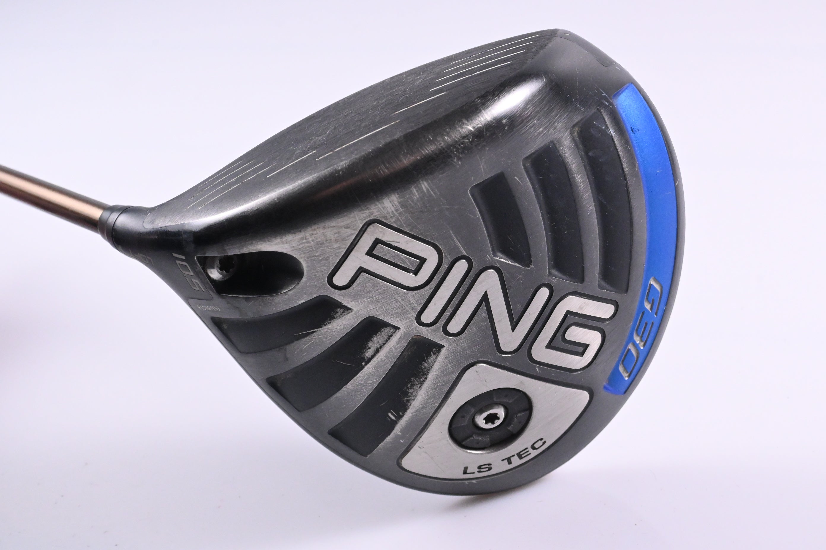 Left Hand Ping G30 LS Tec Driver / 10.5 Degree / Regular Flex Ping Alta CB 55 Shaft