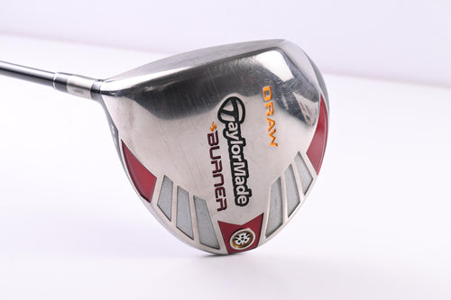 Left Hand Taylormade Burner Draw 2007 Driver / 9.5 Degree / Stiff Flex Reax 50