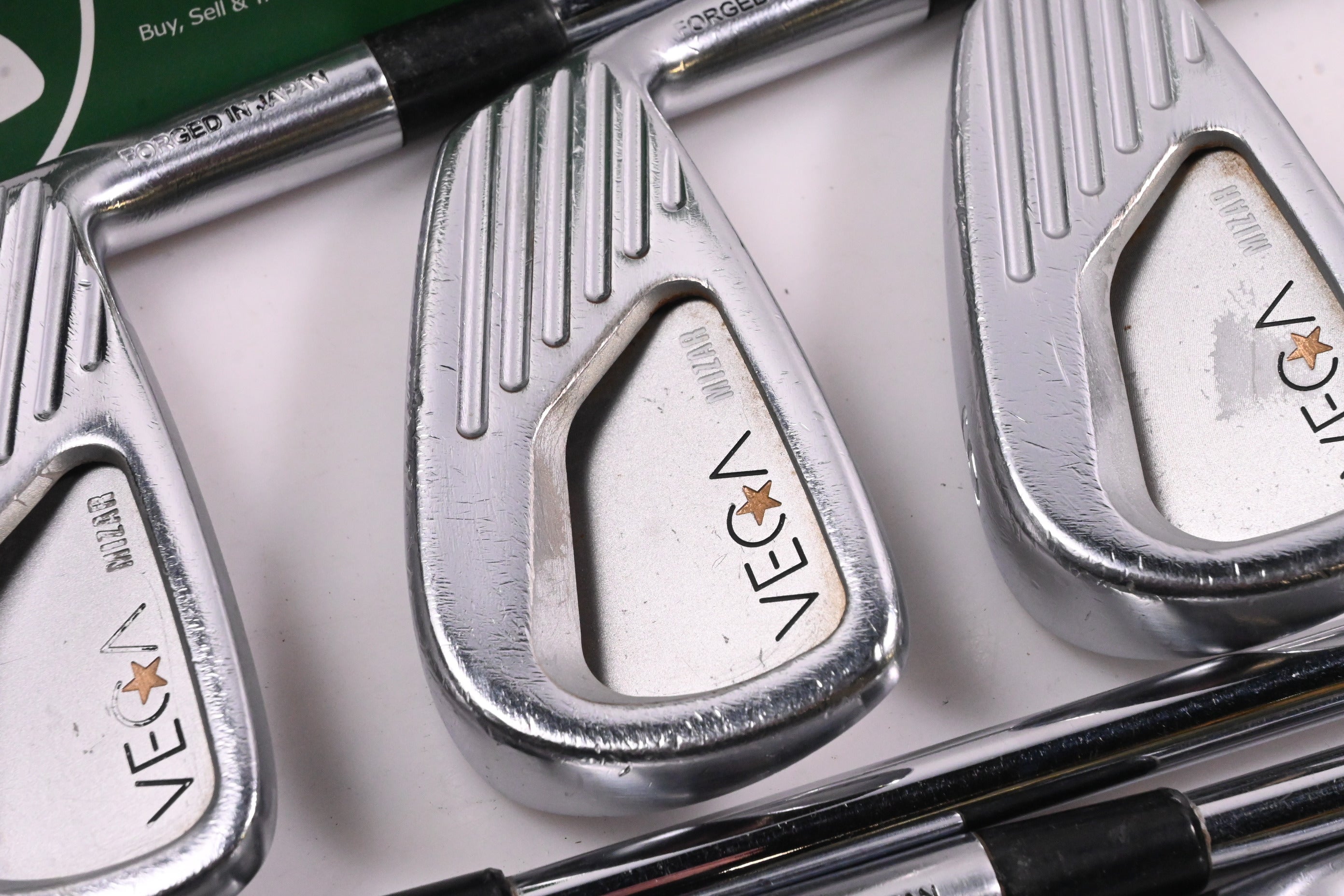 Vega Mizar Irons / 4-PW / Stiff Flex KBS Tour 105 Shafts