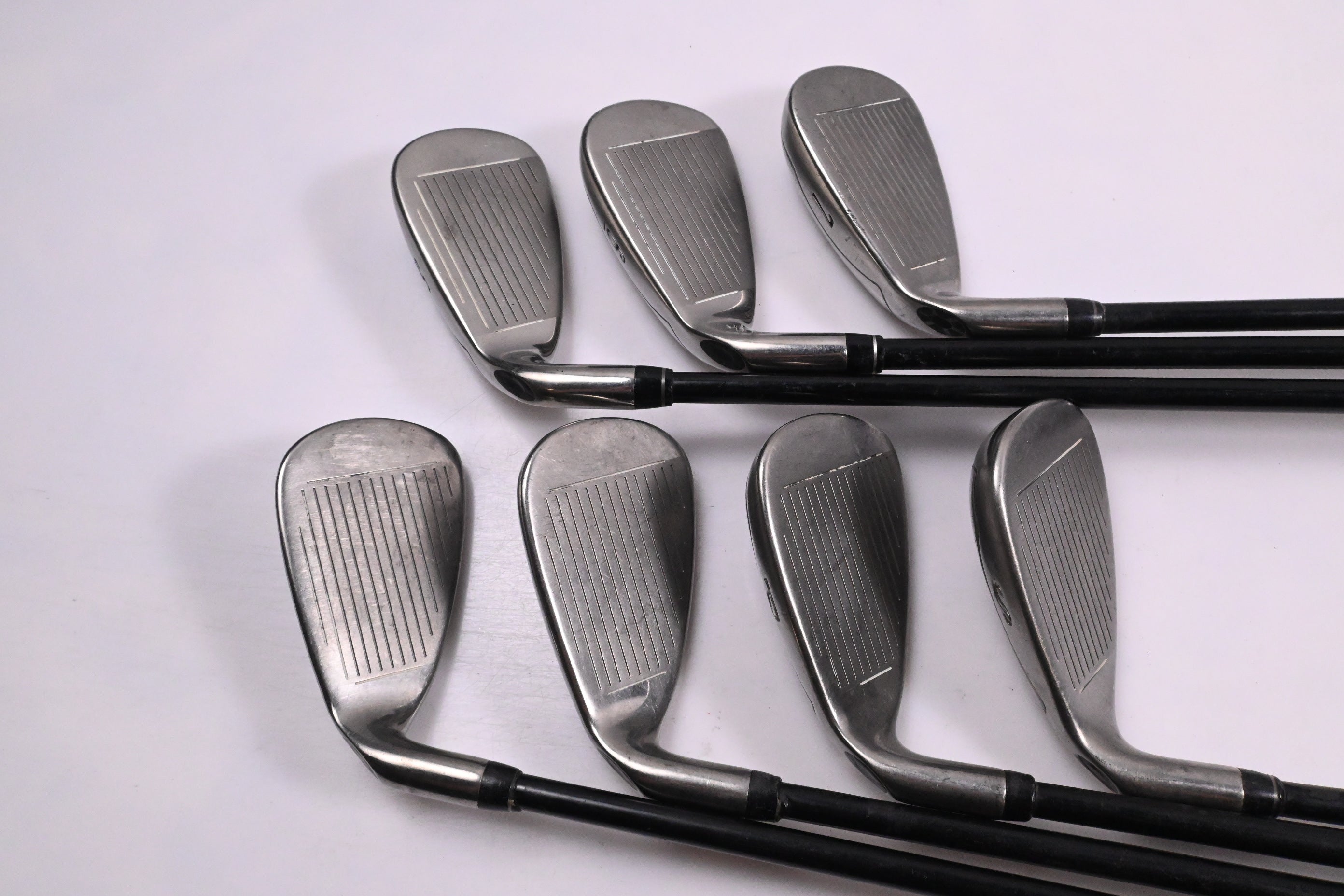 Callaway Fusion Wide Sole Irons / 5-PW+SW / Stiff Flex Callaway 75 Shafts