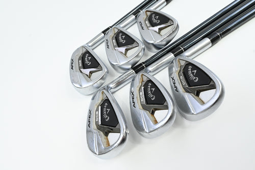 Callaway Apex DCB Irons / 6-PW+AW / Senior Flex UST Recoil Dart 65 Shaft