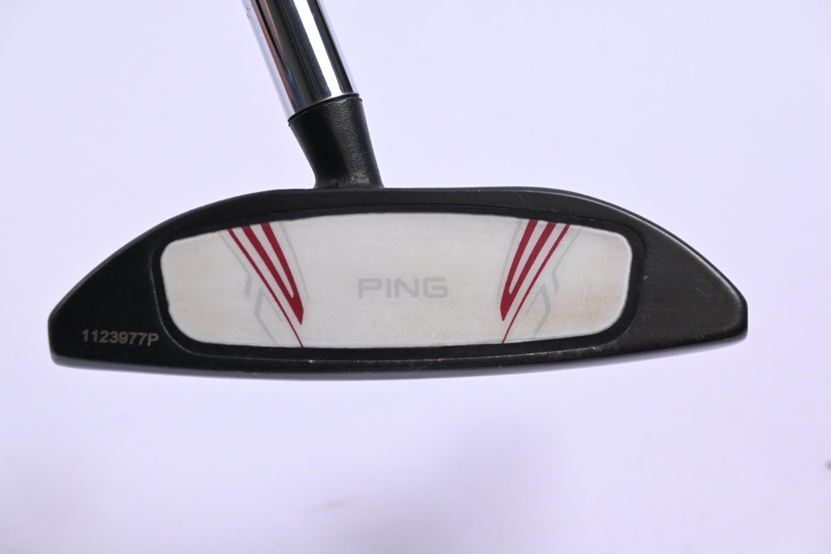 Left Hand Ping Scottsdale Pickemup Putter / Black Dot / 33 Inch