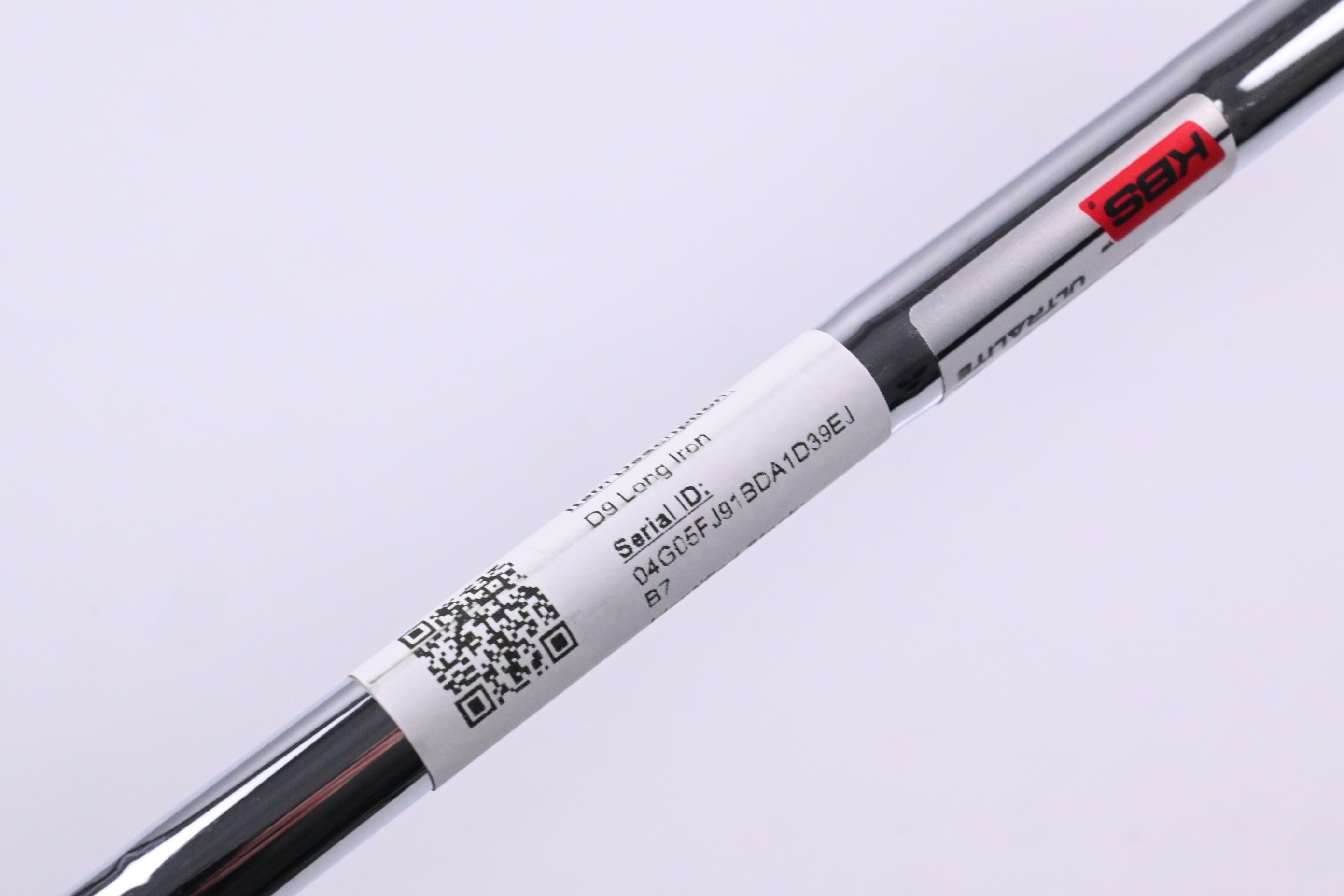 Wilson D9 #4 Iron / 18 Degree / Regular Flex KBS MAX Ultralite Shaft