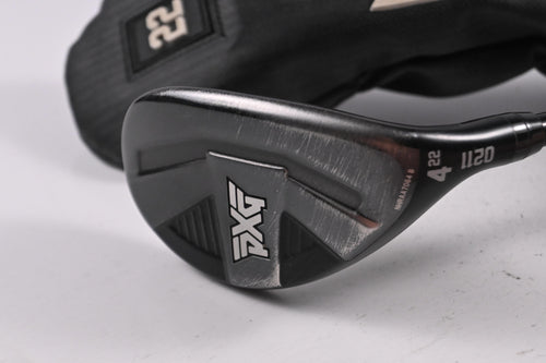 PXG 0211 2022 #4 Hybrid / 22 Degree / Regular Flex Tensei AV Blue 75 Shaft