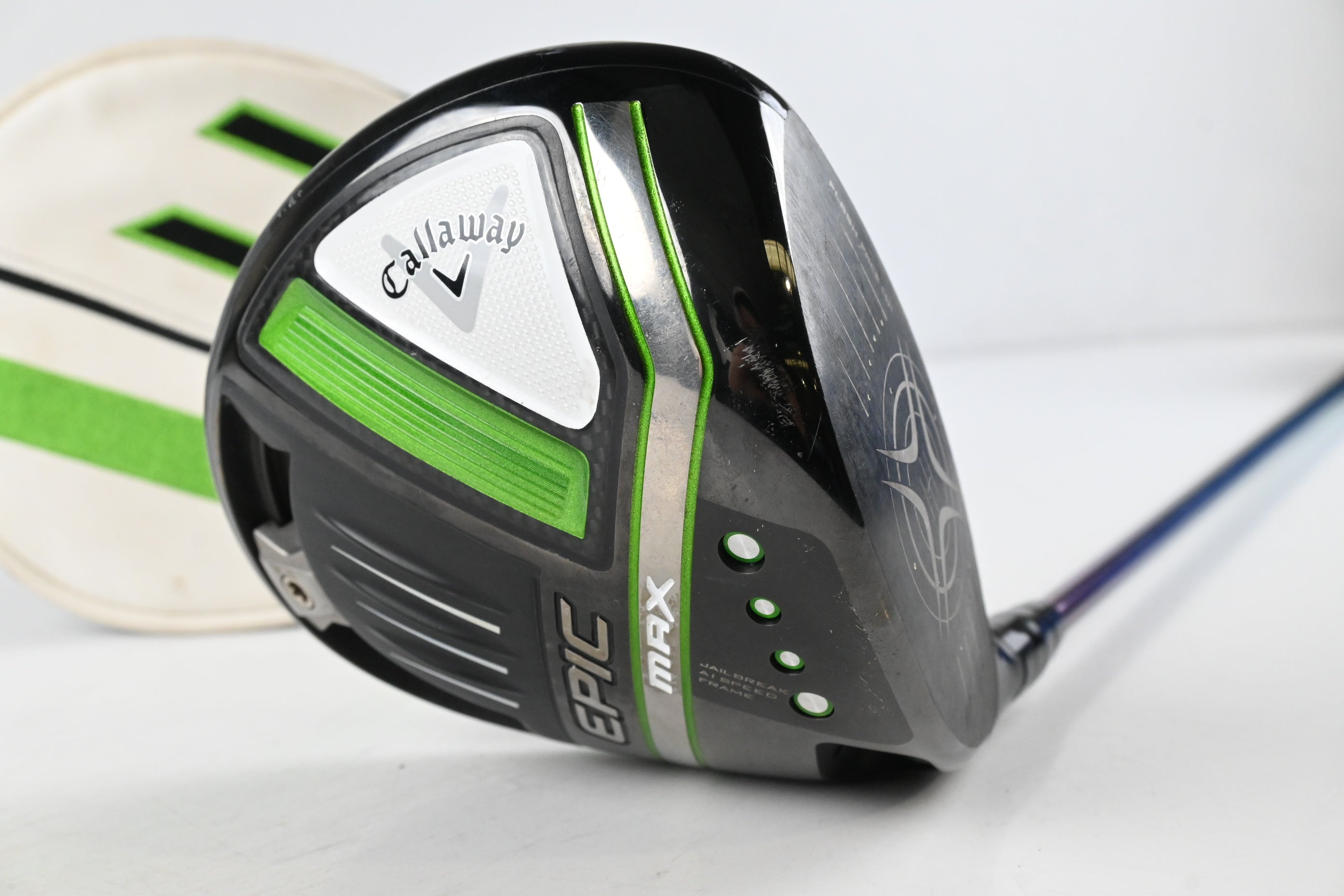 Callaway Epic Max Driver / 9 Degree / Stiff Flex Hzrdus Smoke Small batch Hulk 70