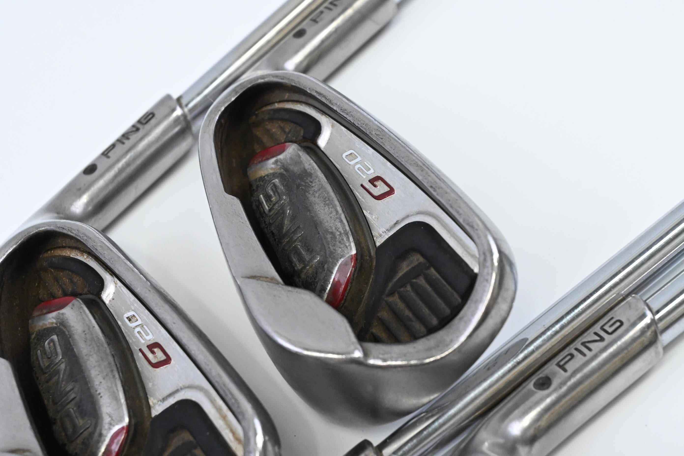 Ping G20 Irons / 7-PW / Black Dot / Regular Flex Ping CFS Shafts