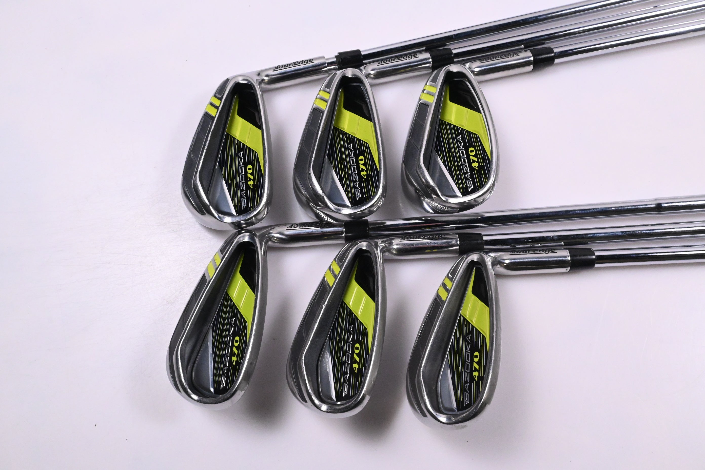 Tour Edge Bazooka 470 Irons / 6-PW+SW / Regular Flex Tour Edge Shafts