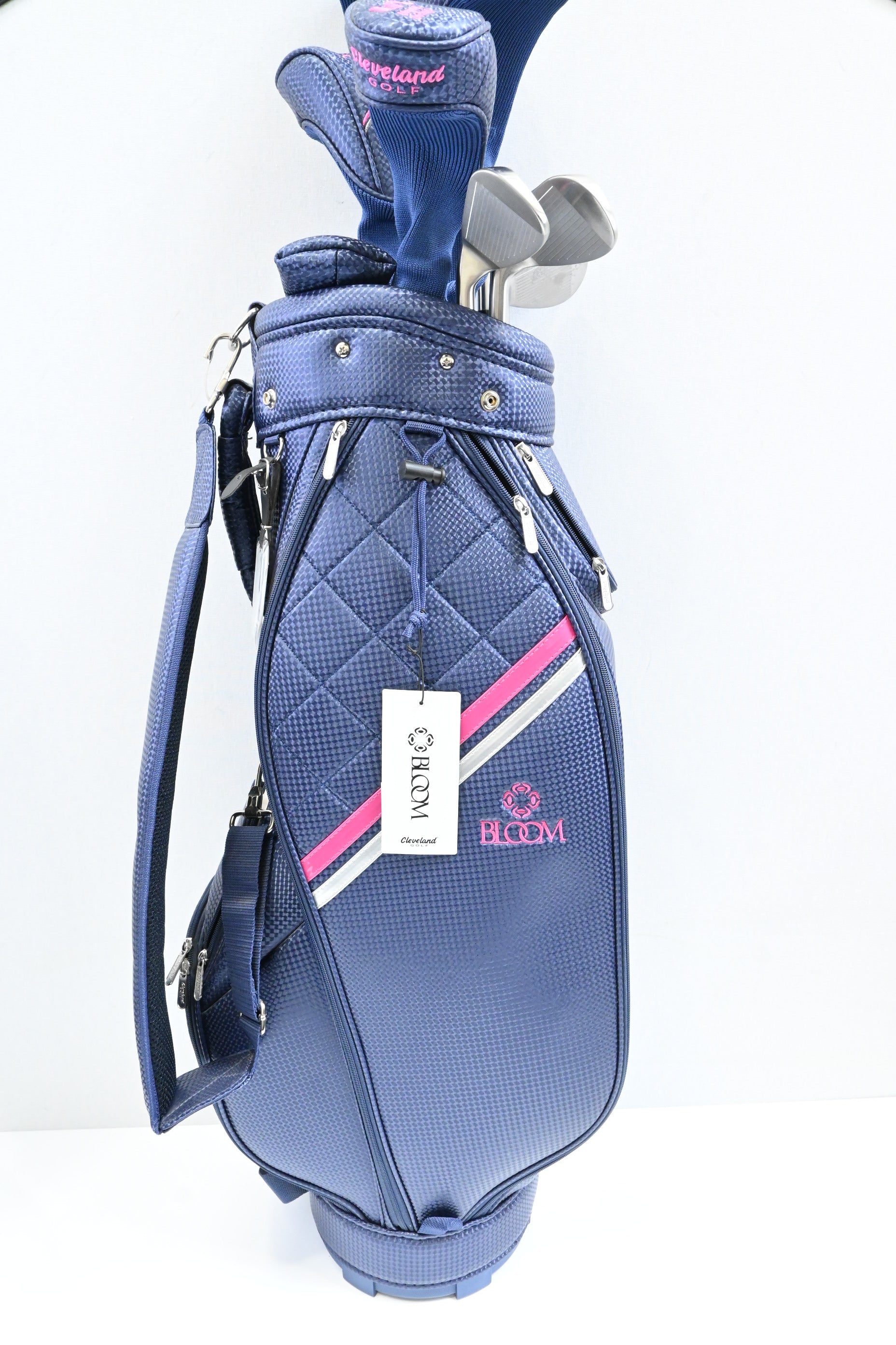 Ladies Cleveland Bloom Package Set / Woods, Hybrids, Irons, Putter, Bag