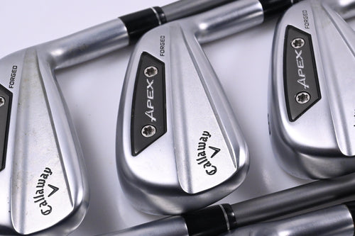 Callaway Apex Ai200 Irons / 6-PW+GW / Regular Flex Denali Frost Silver 60 Shafts