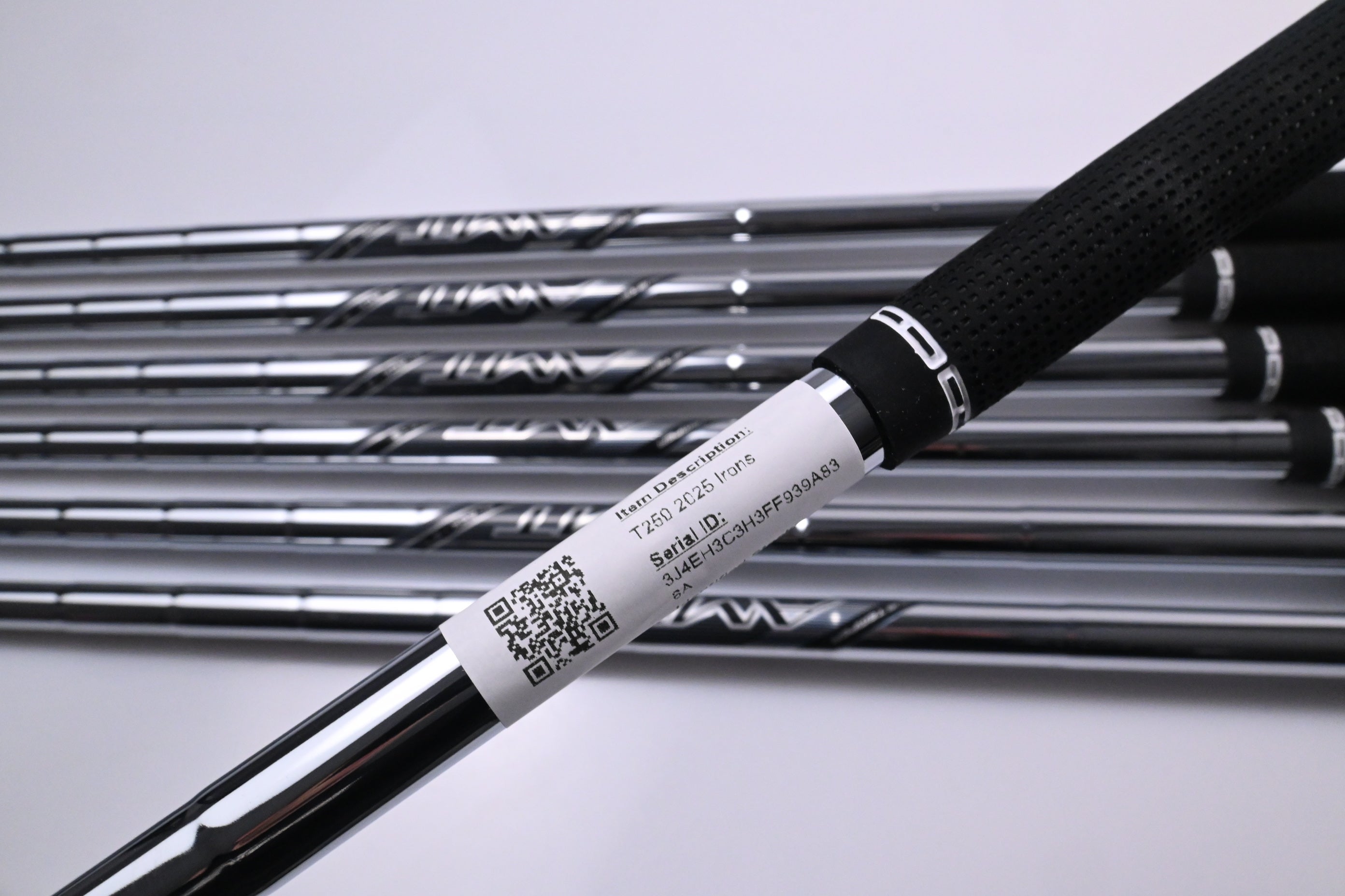 Titleist T250 2025 Irons / 5-PW-GW / Stiff Flex AMT Black Shafts