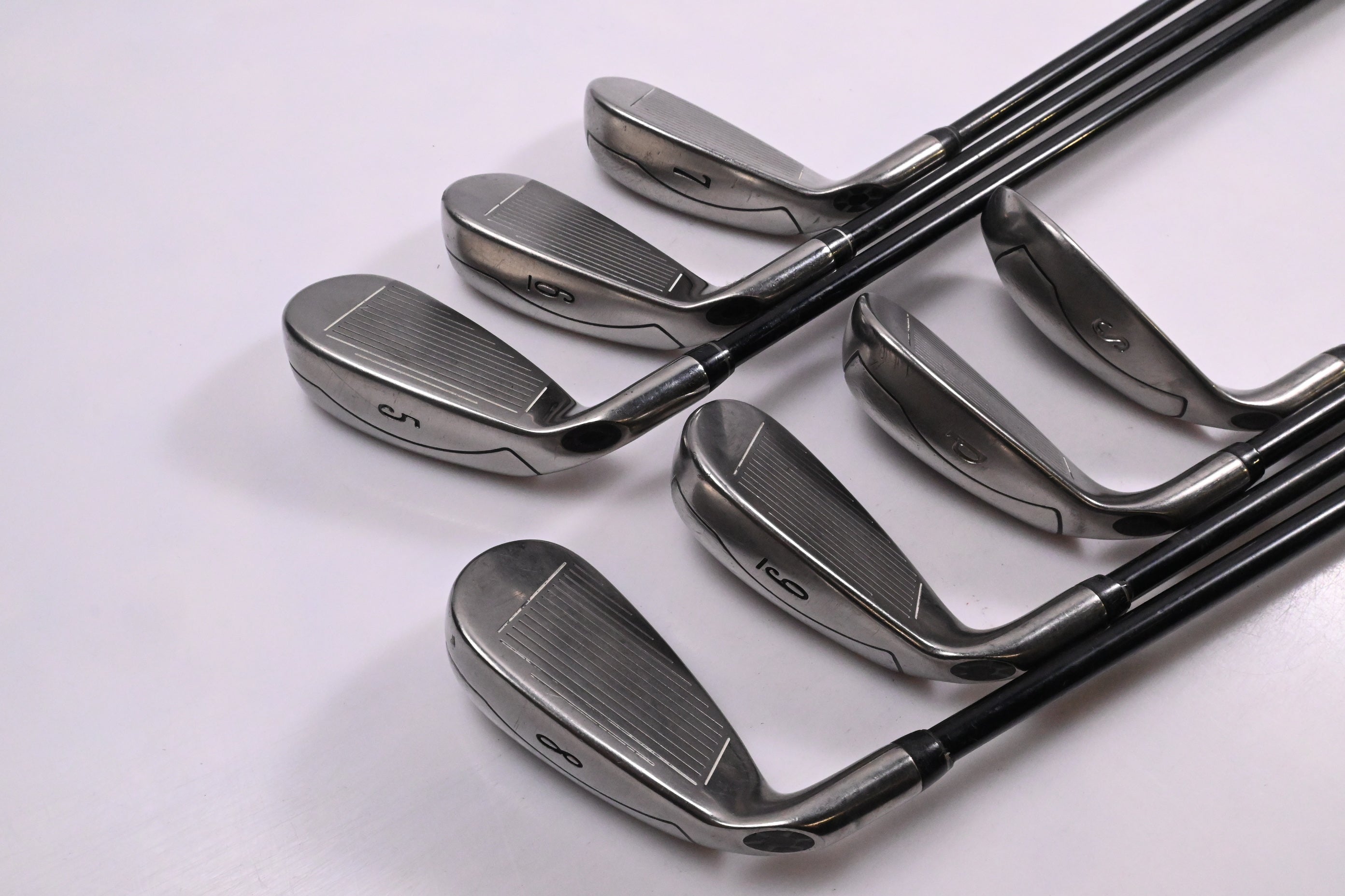Callaway Fusion Wide Sole Irons / 5-PW+SW / Stiff Flex Callaway 75 Shafts