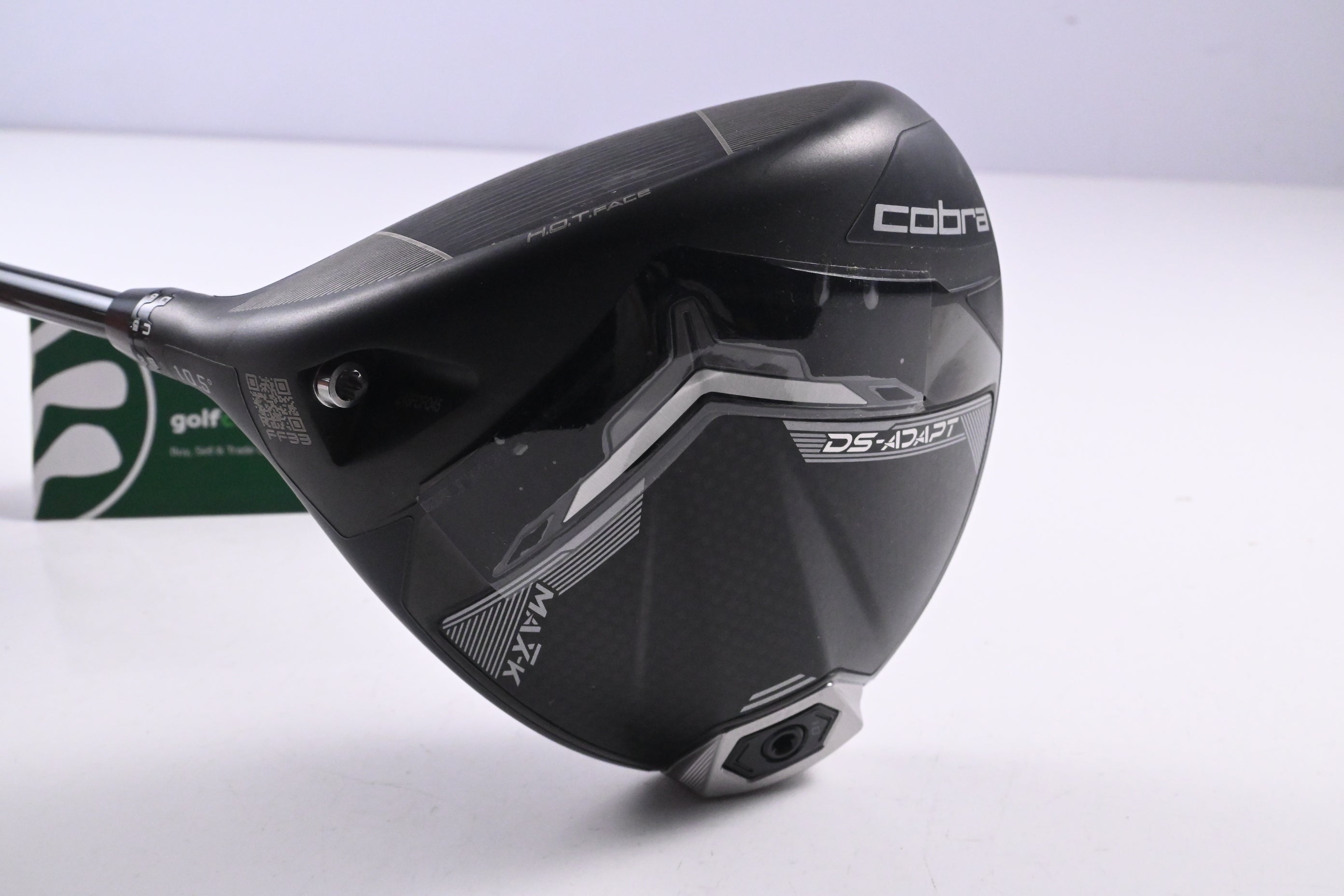 Left Hand Cobra DS-Adapt MAX-K Driver / 10.5 Degree / Stiff Flex Denali Black 60