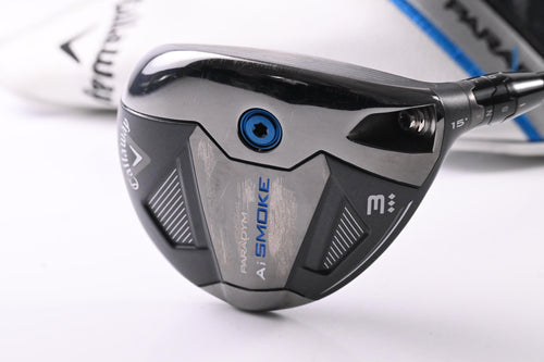 Callaway Paradym Ai Smoke TD #3 Wood / 15 Degree / X-Flex Denali Black 70 Shaft