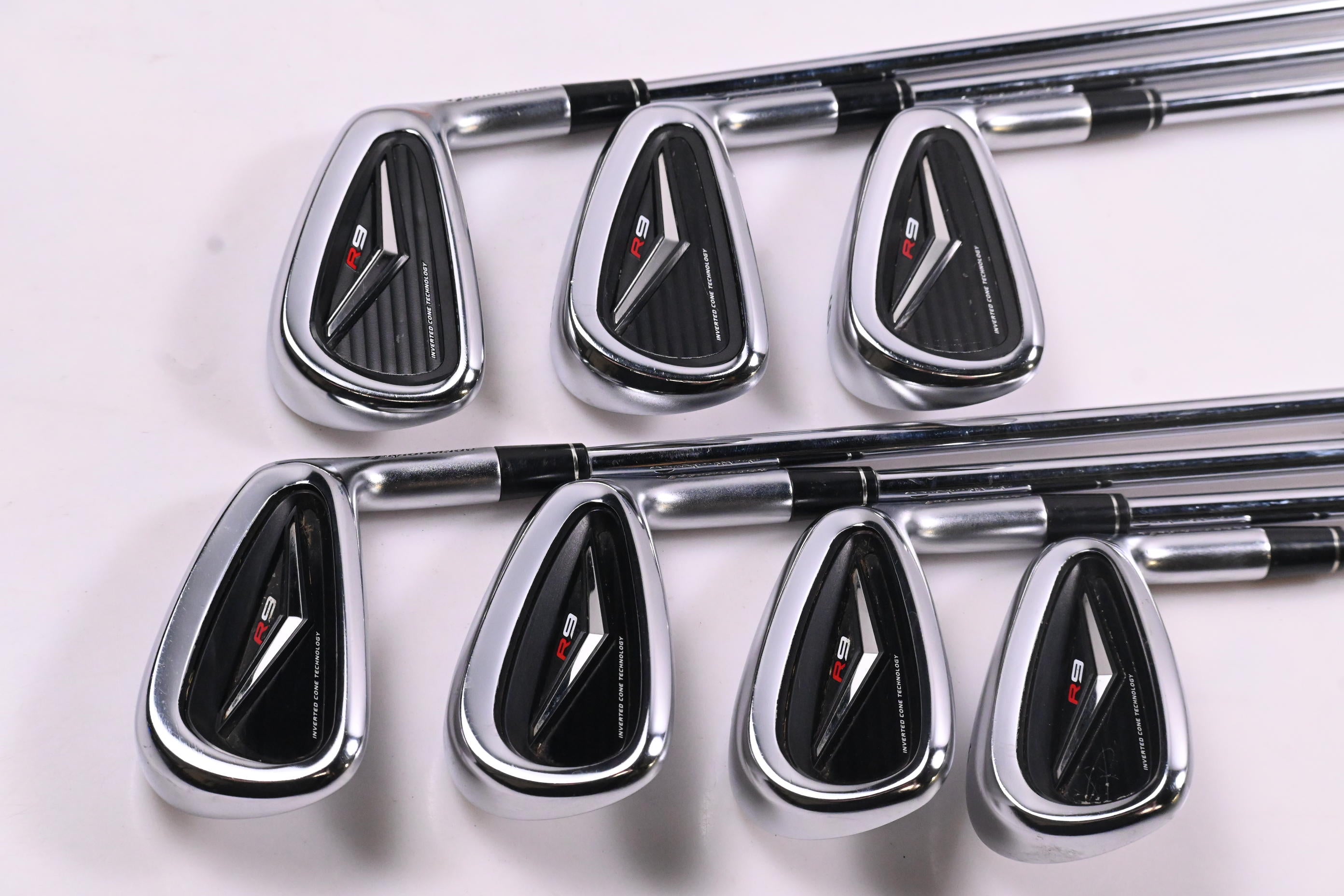 Taylormade R9 Irons / 4-PW / Regular Flex KBS 90 Shafts