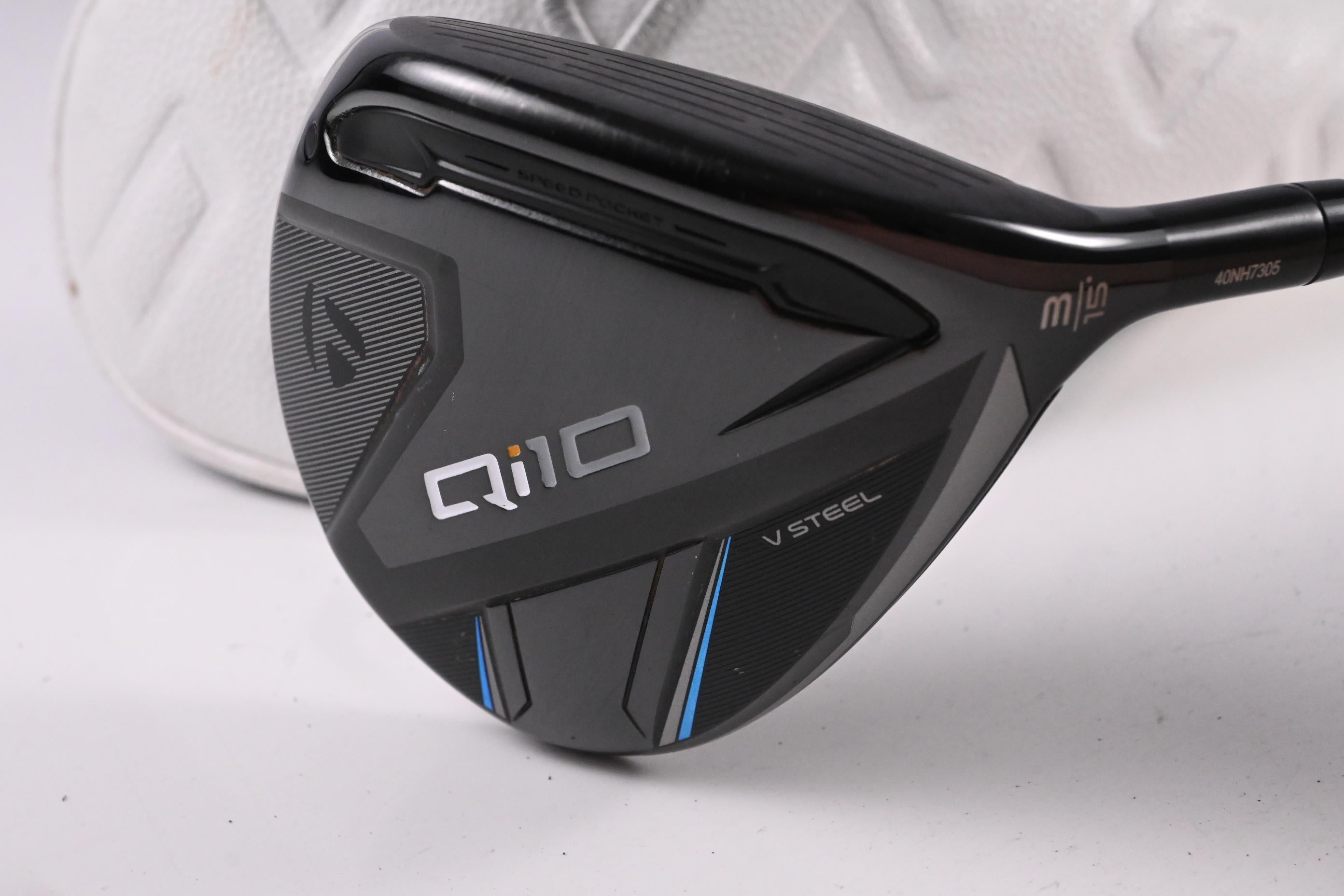 Taylormade Qi10 #3 Wood / 15 Degree / Stiff Flex Ventus TR Blue 6 Shaft