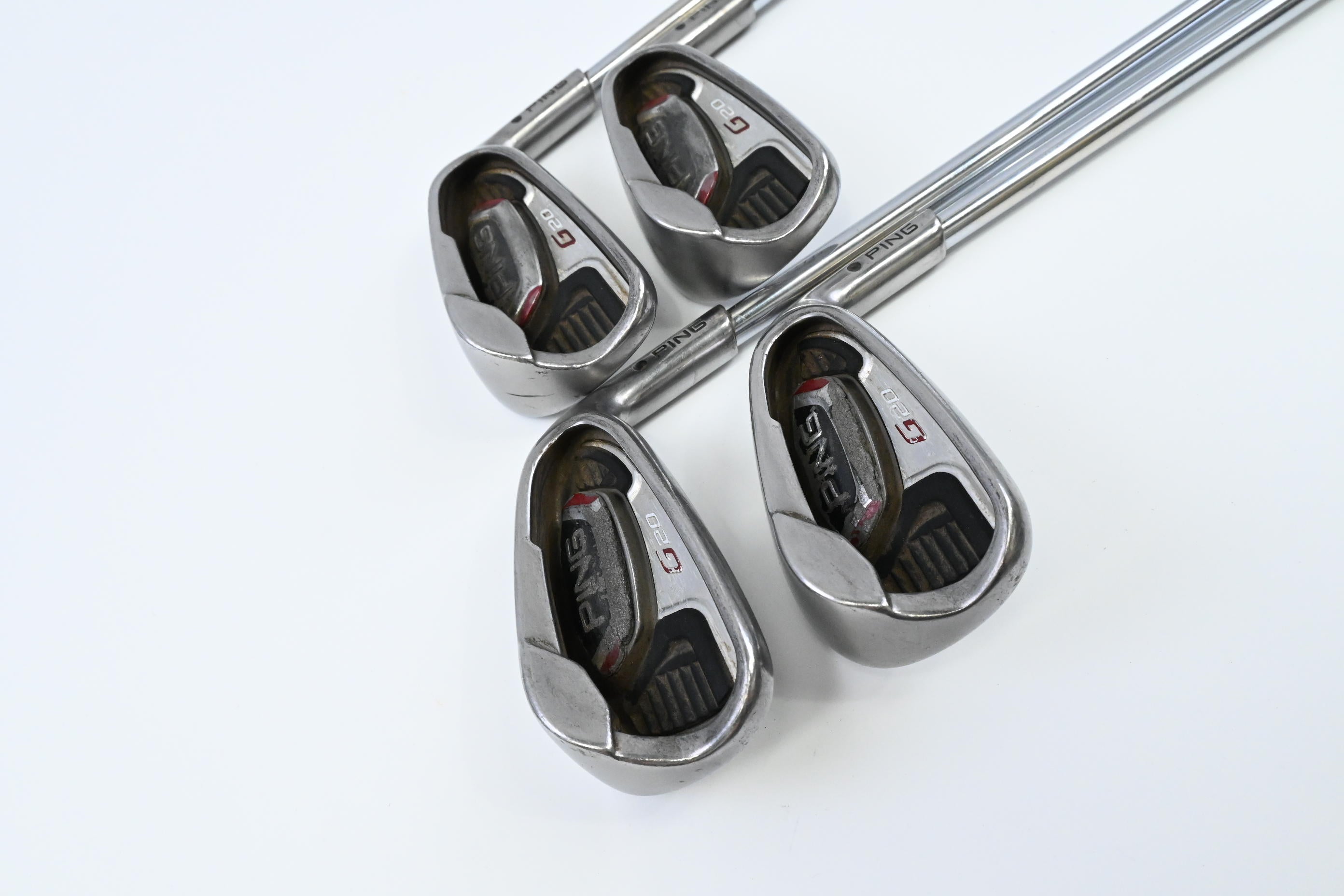 Ping G20 Irons / 7-PW / Black Dot / Regular Flex Ping CFS Shafts