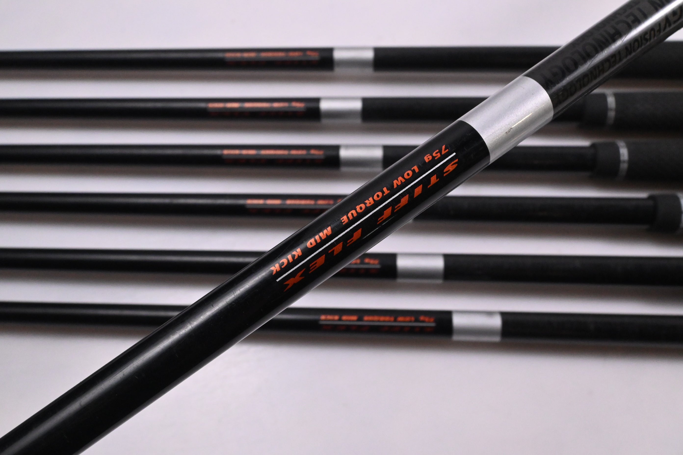 Callaway Fusion Wide Sole Irons / 5-PW+SW / Stiff Flex Callaway 75 Shafts