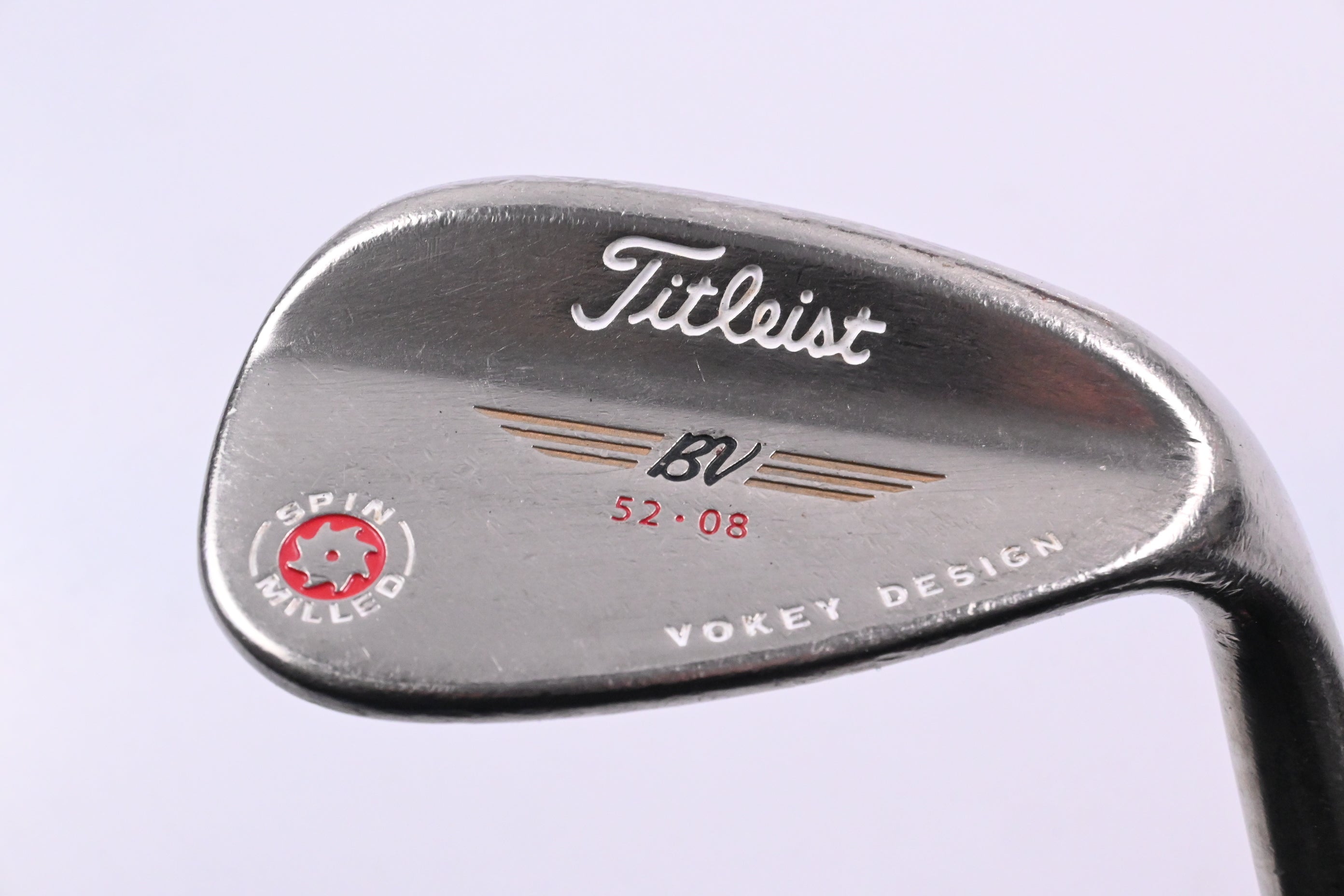 Titleist Vokey Spin Milled 2009 Gap Wedge / 52 Degree / Wedge Flex Steel Shaft