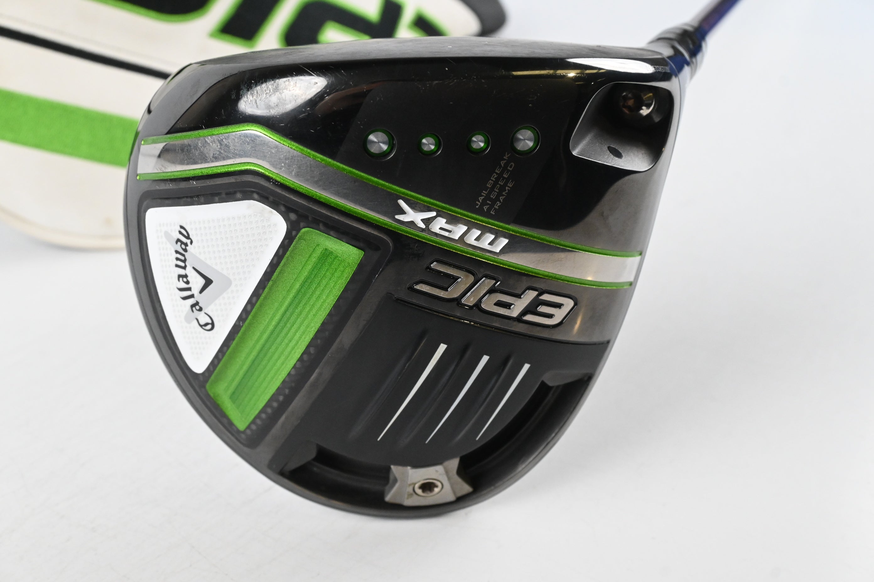 Callaway Epic Max Driver / 9 Degree / Stiff Flex Hzrdus Smoke Small batch Hulk 70