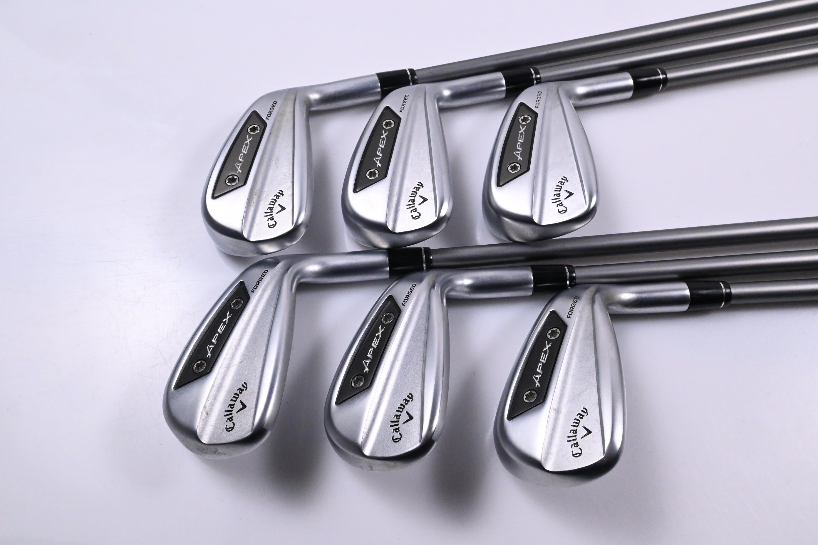 Callaway Apex Ai200 Irons / 6-PW+GW / Regular Flex Denali Frost Silver 60 Shafts