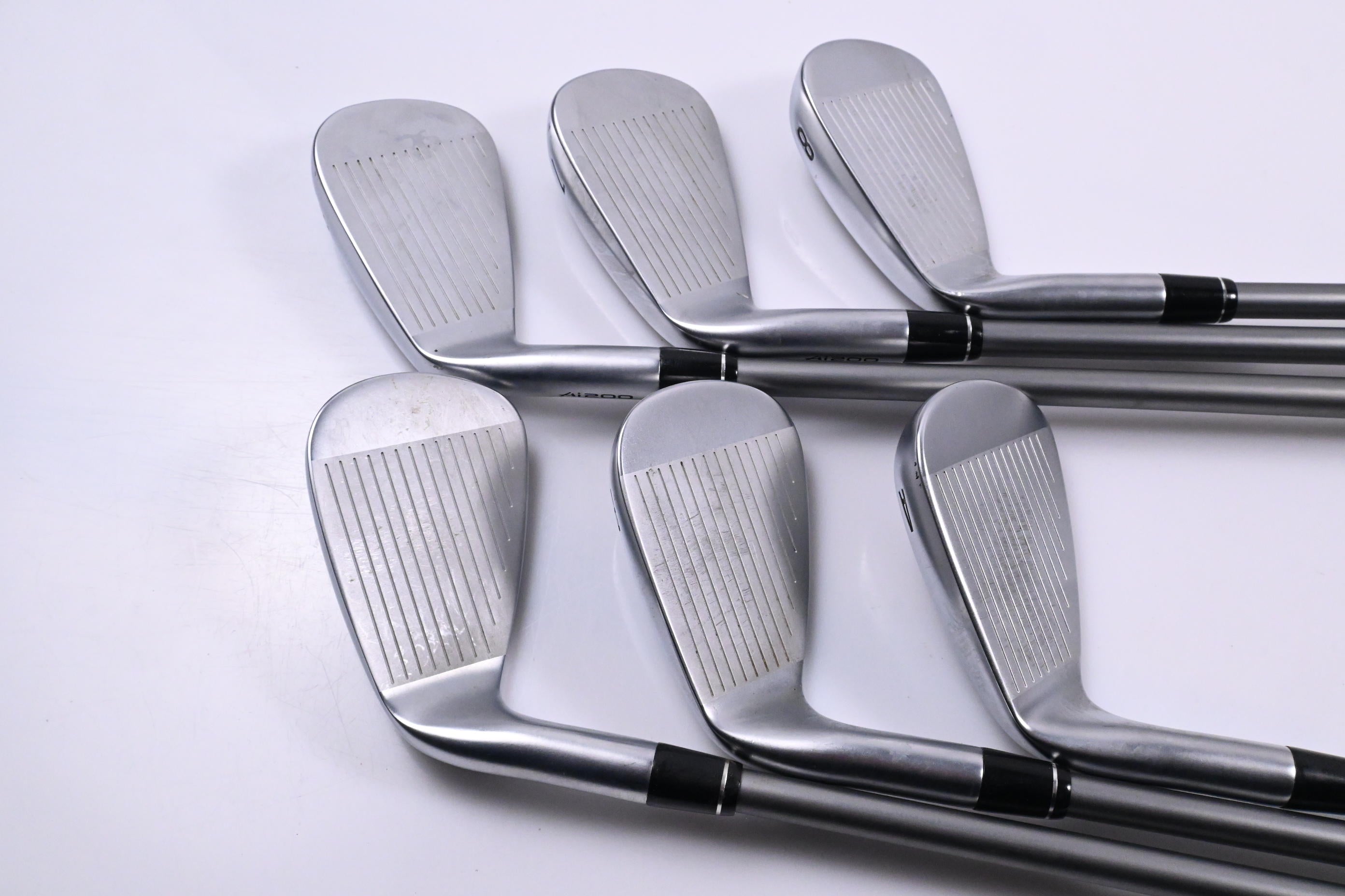 Callaway Apex Ai200 Irons / 6-PW+GW / Regular Flex Denali Frost Silver 60 Shafts