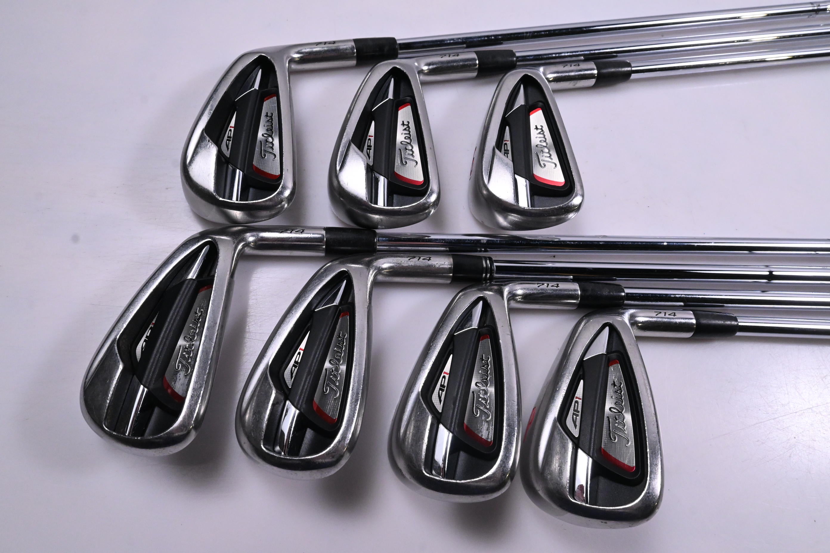Titleist 714 AP1 Irons / 4-PW / Regular Flex XP 95 R300 Shafts