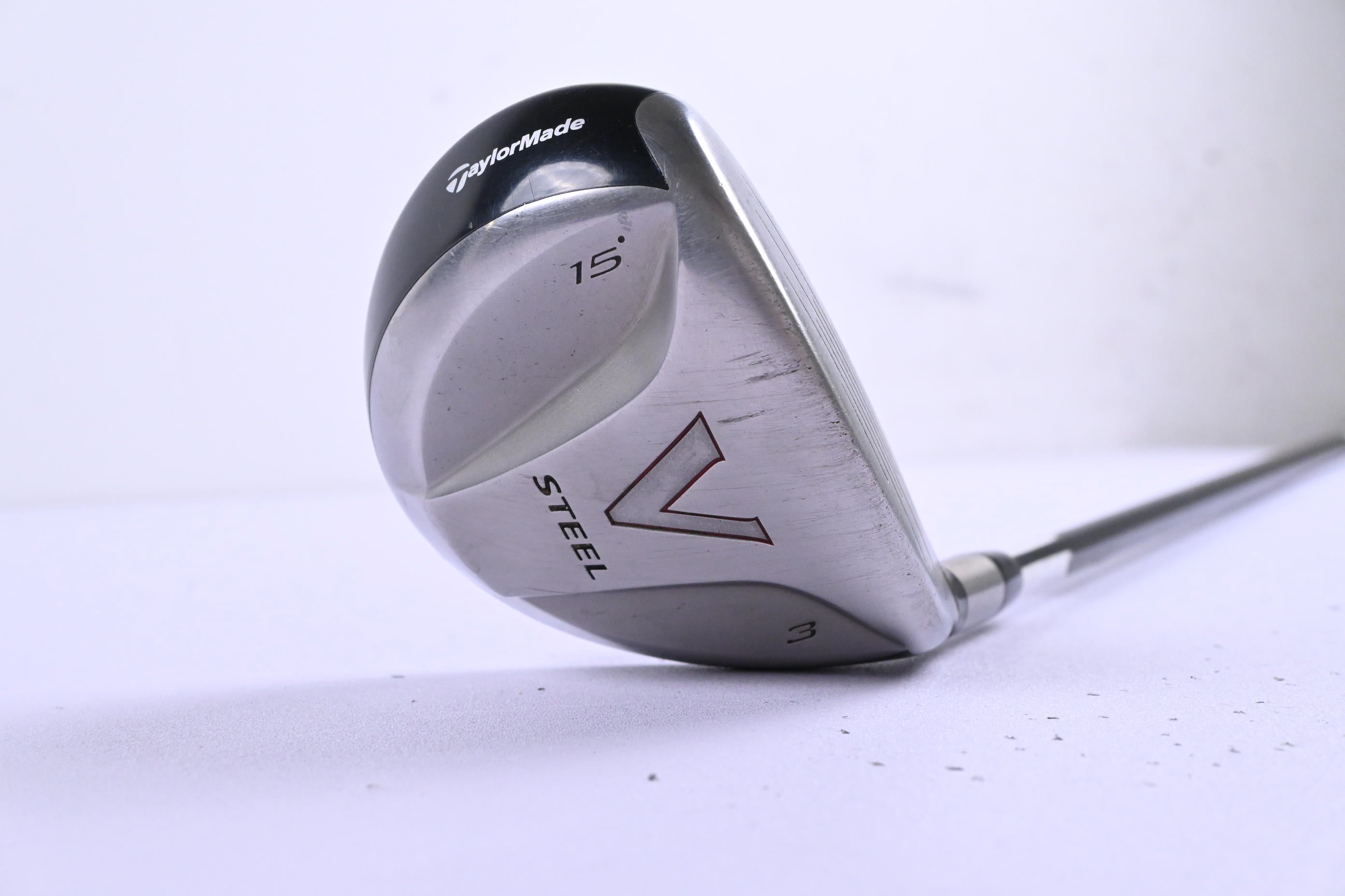 Taylormade V-Steel #3 Wood / 15 Degree / Regular Flex Taylormade MAS2 65 Shaft
