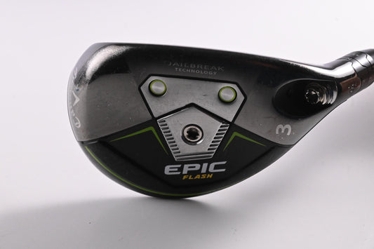 Callaway Epic Flash #3 Hybrid / 18 Degree / X-Flex Rogue M-AX 85 Shaft
