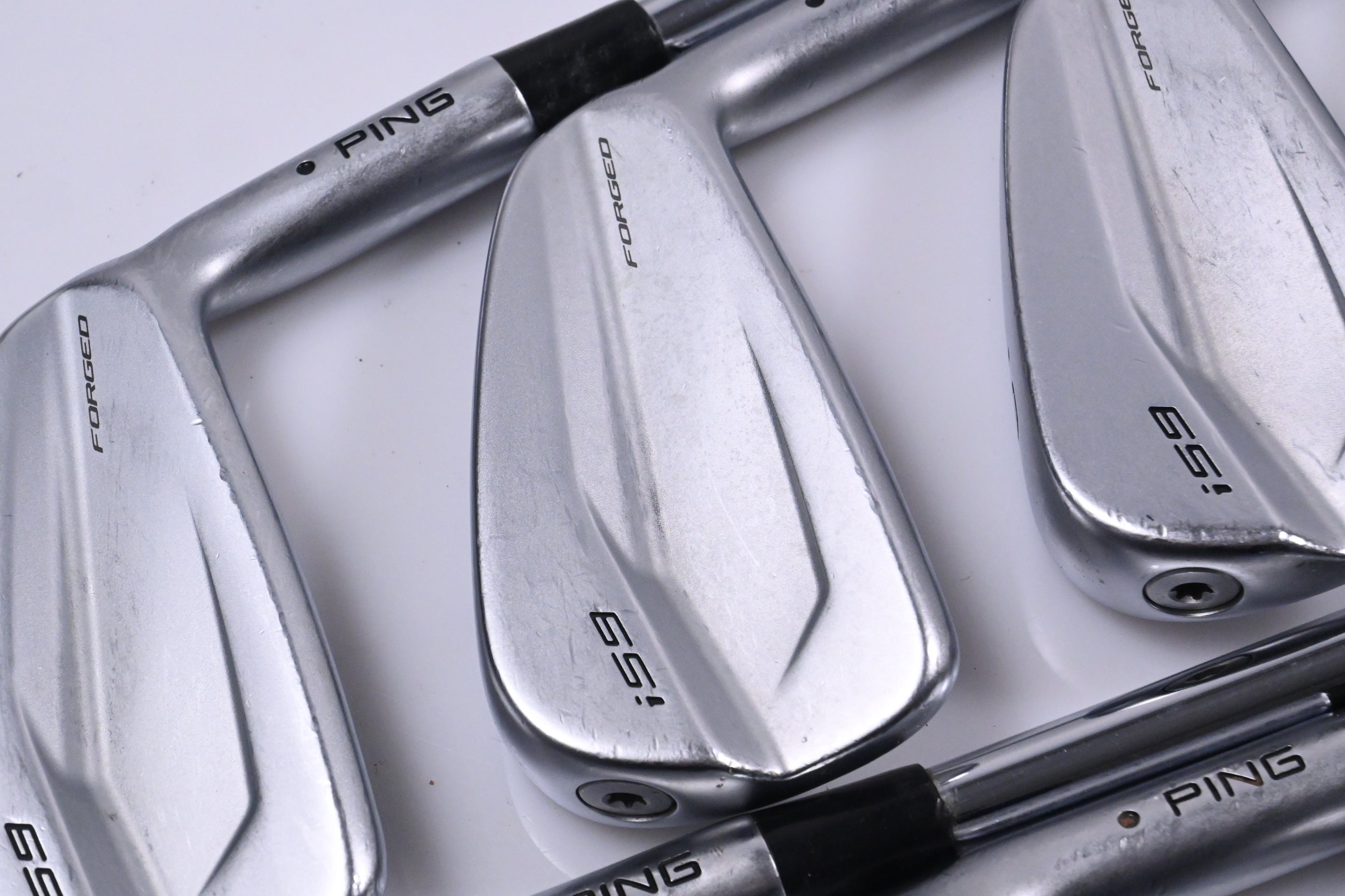 Ping i59 Irons / 3-PW / Black Dot / Stiff Flex Dynamic Gold 105 S300 Shafts