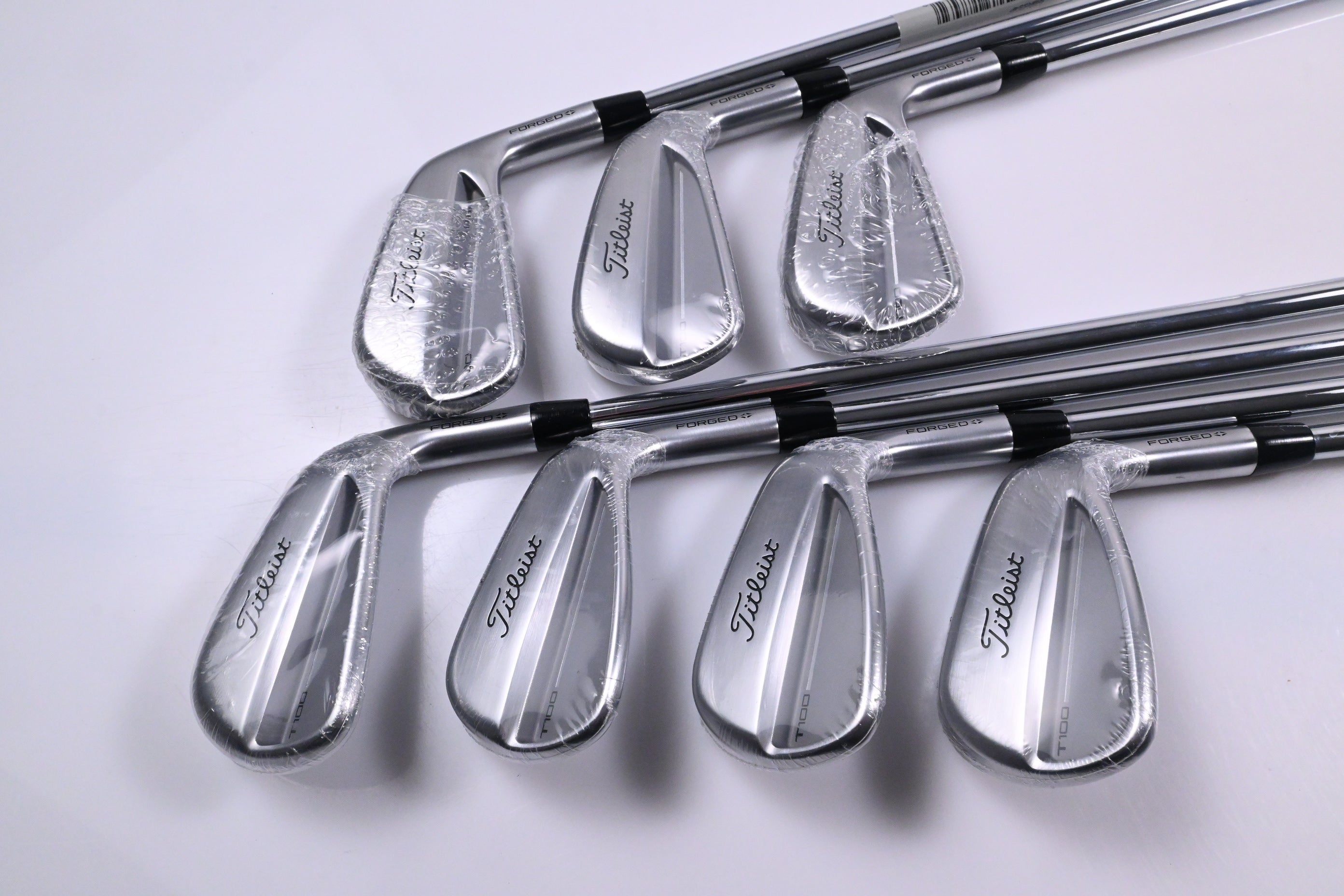 Titleist T100 2025 Irons / 4-PW / Stiff Flex AMT White Shafts