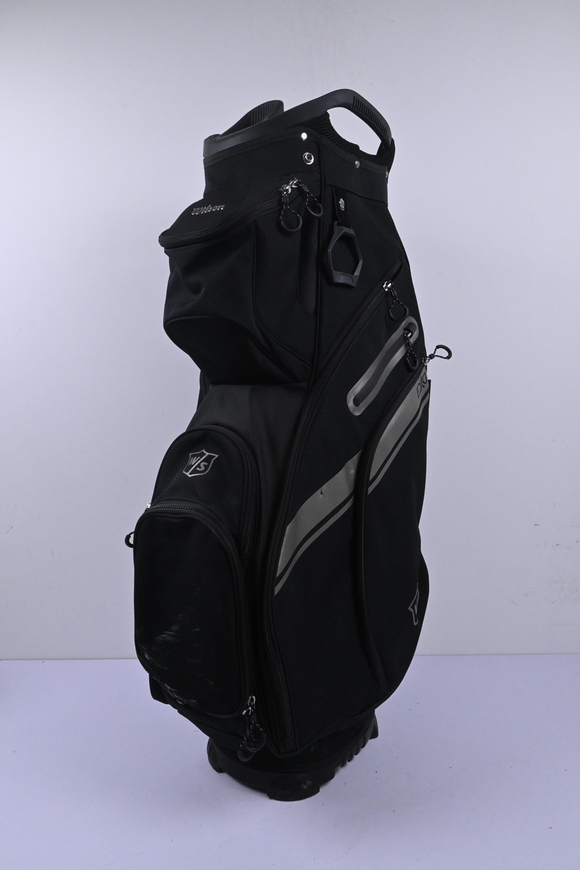 Wilson EXO Cart Bag / 14-Way Divider / Black & Grey