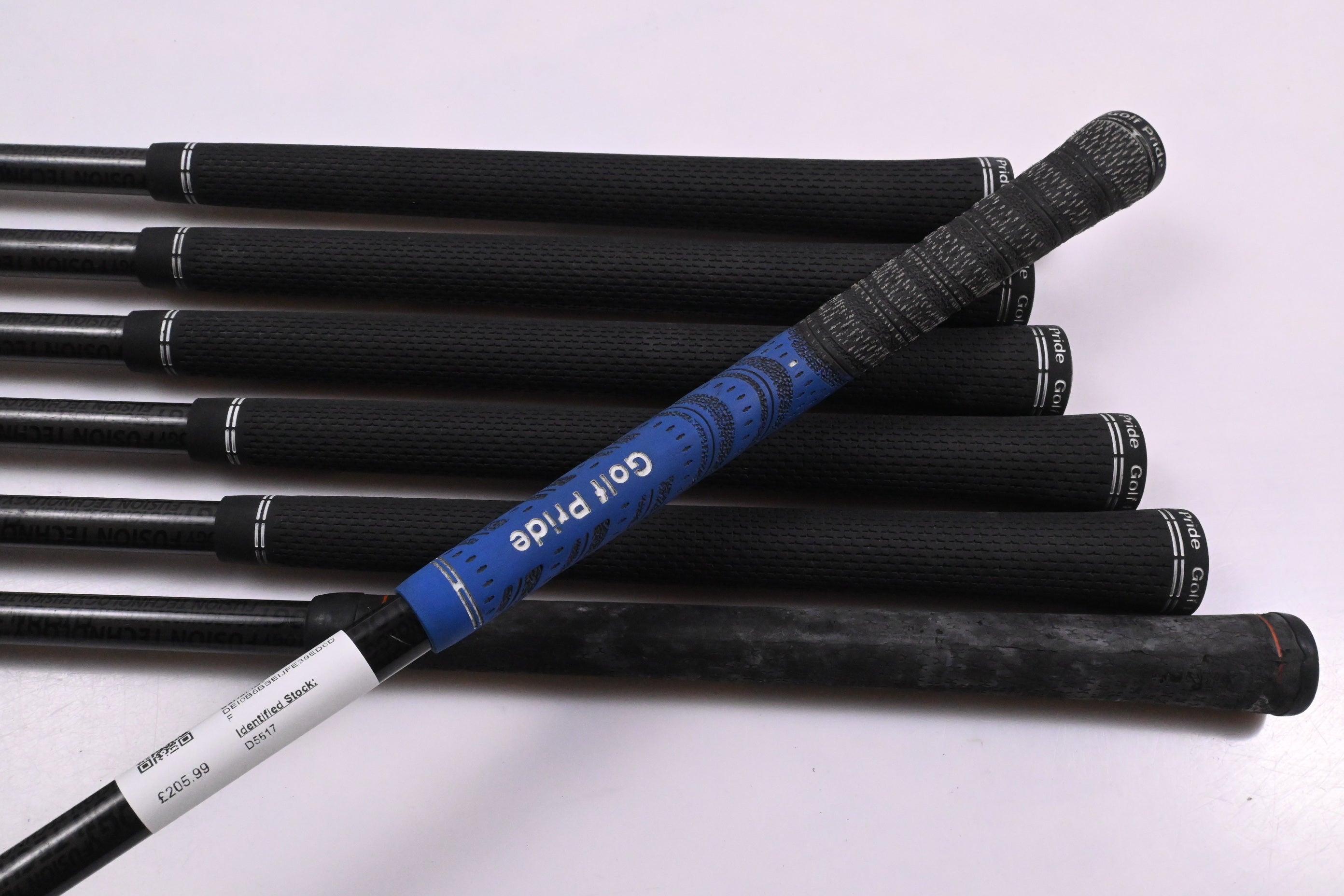 Callaway Fusion Wide Sole Irons / 5-PW+SW / Stiff Flex Callaway 75 Shafts