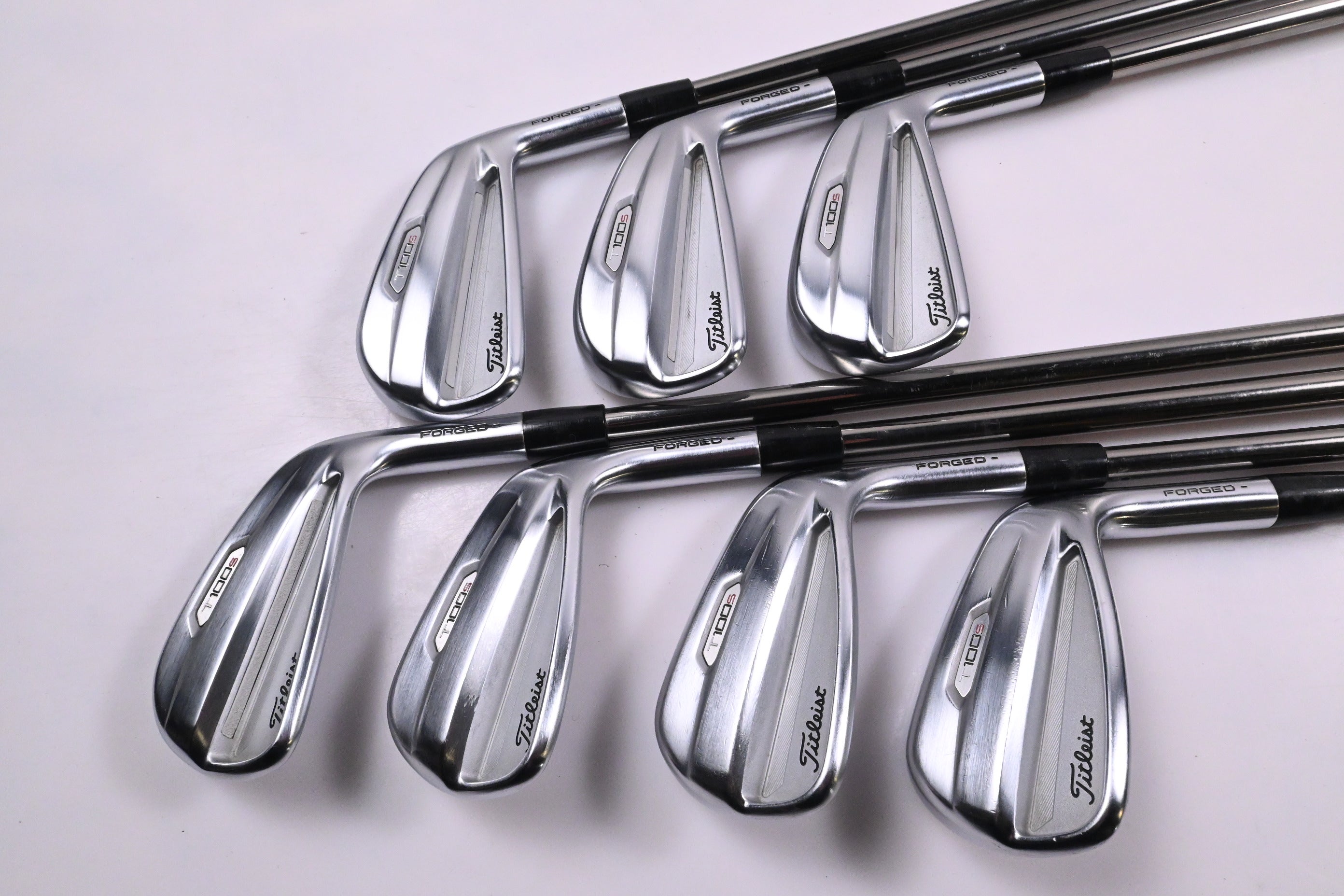 Titleist T100.S 2021 Irons / 4-PW / Regular Flex UST Recoil 95 Shafts
