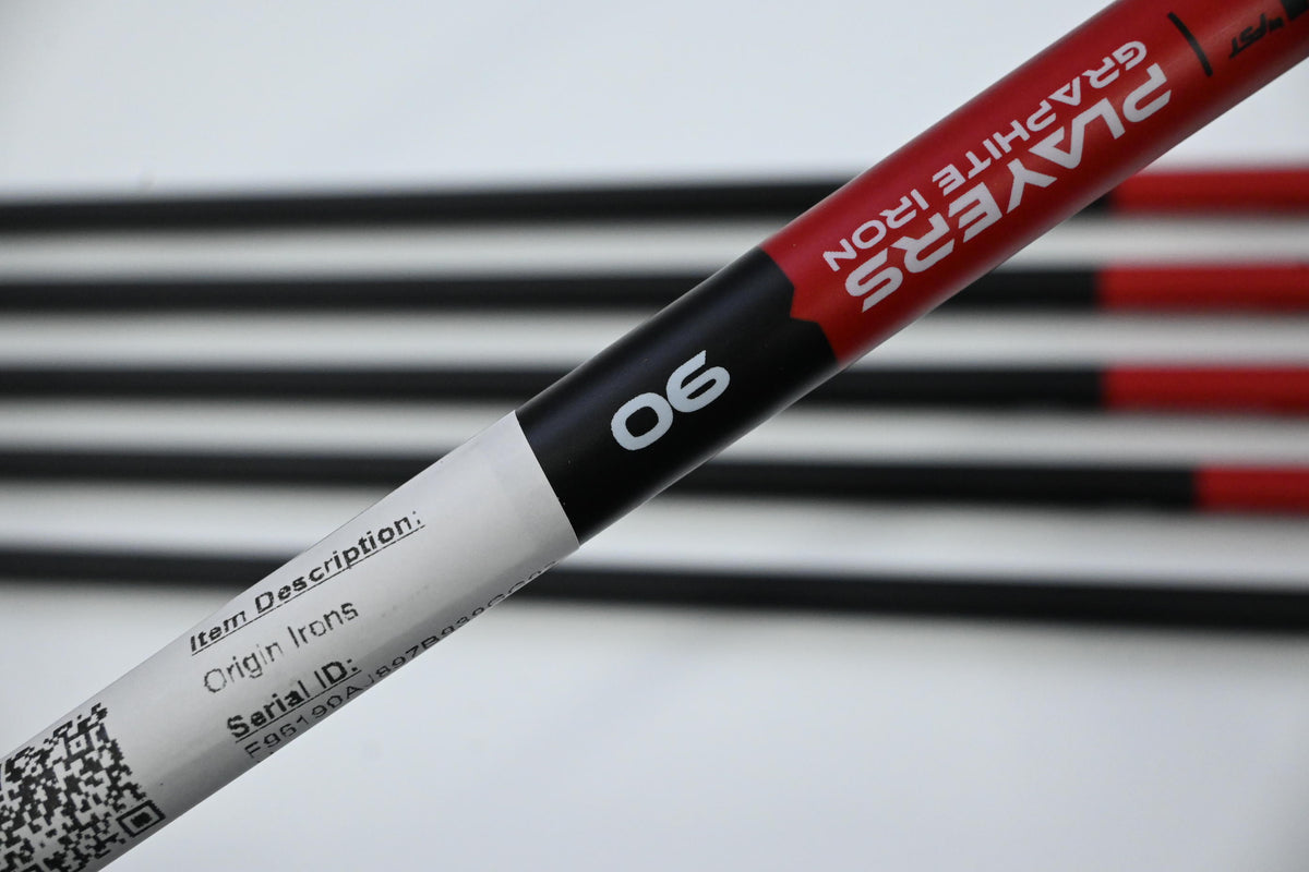 Avoda Origin Irons / 5-PW / Stiff Flex KBS Players Graphite 90