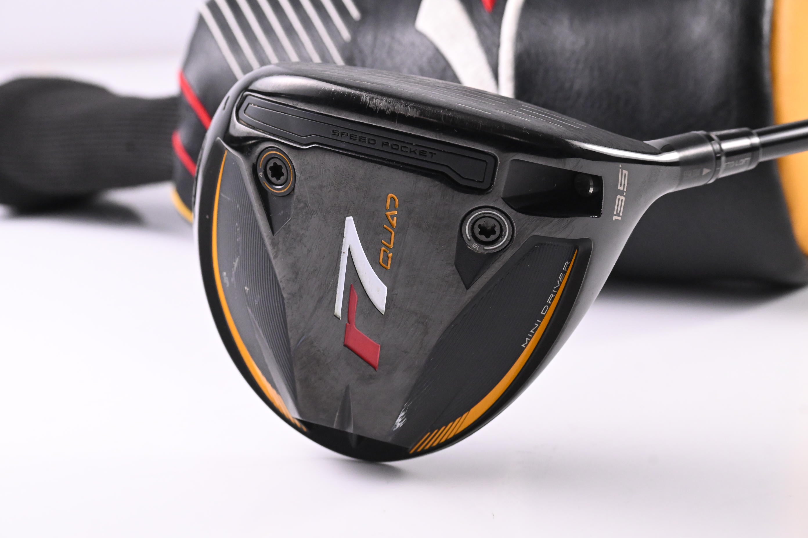 Taylormade R7 Quad Mini Driver / 13.5 Degree / Stiff Flex Fujikura Speeder 6