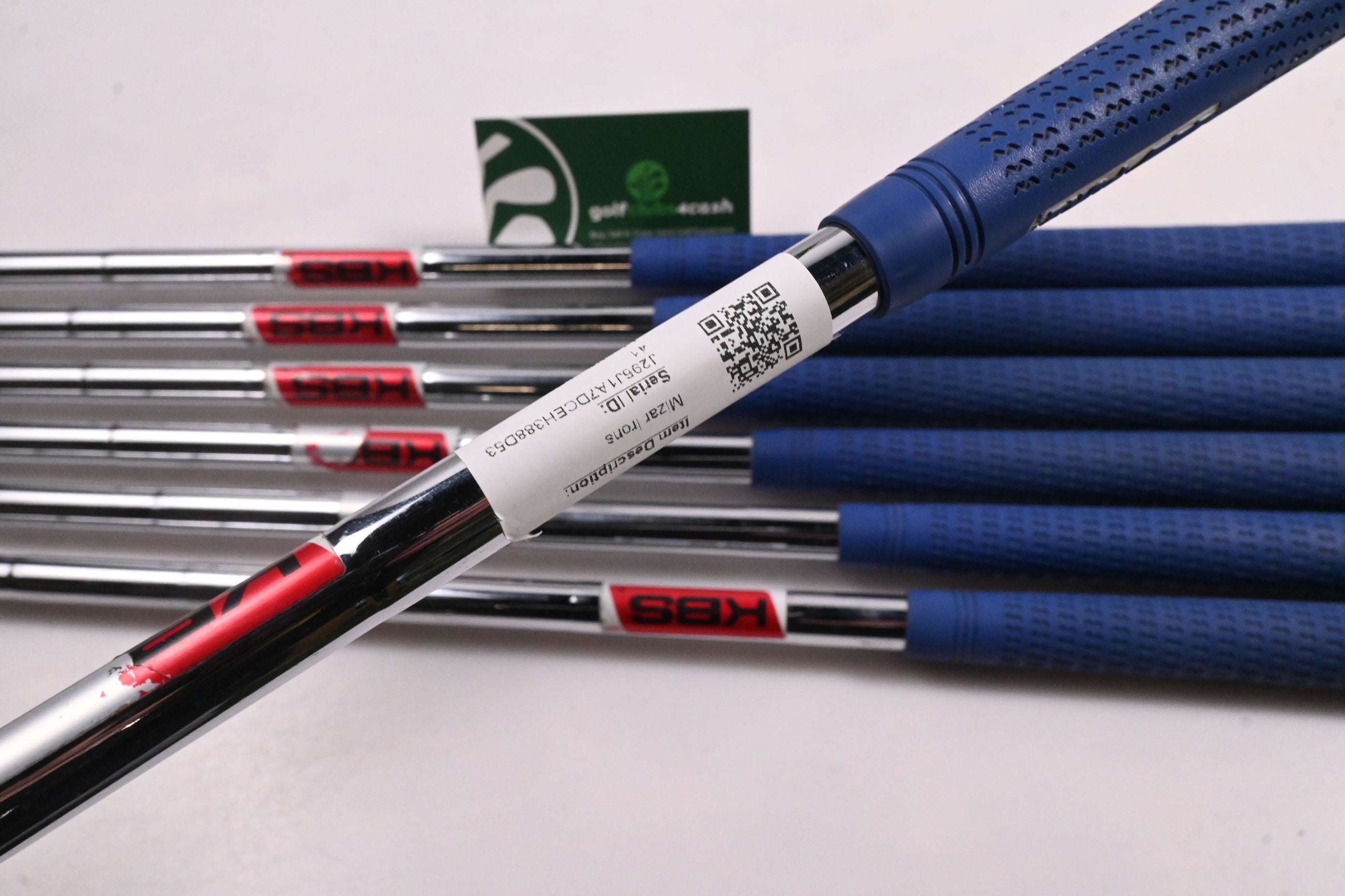 Vega Mizar Irons / 4-PW / Stiff Flex KBS Tour 105 Shafts