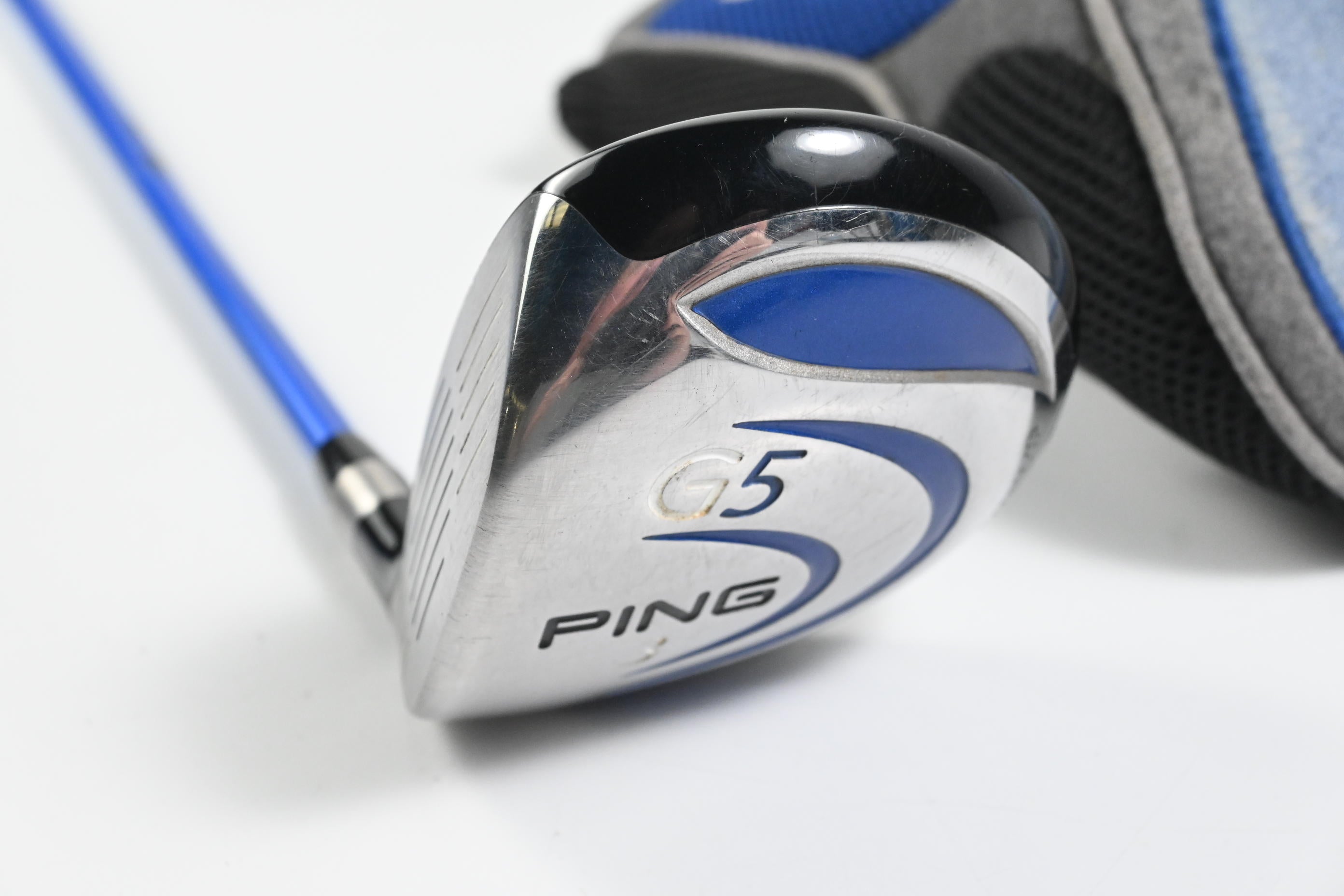 Left Hand Ping G5 #3 Wood / 15 Degree / Regular Flex Grafalloy Prolaunch Blue