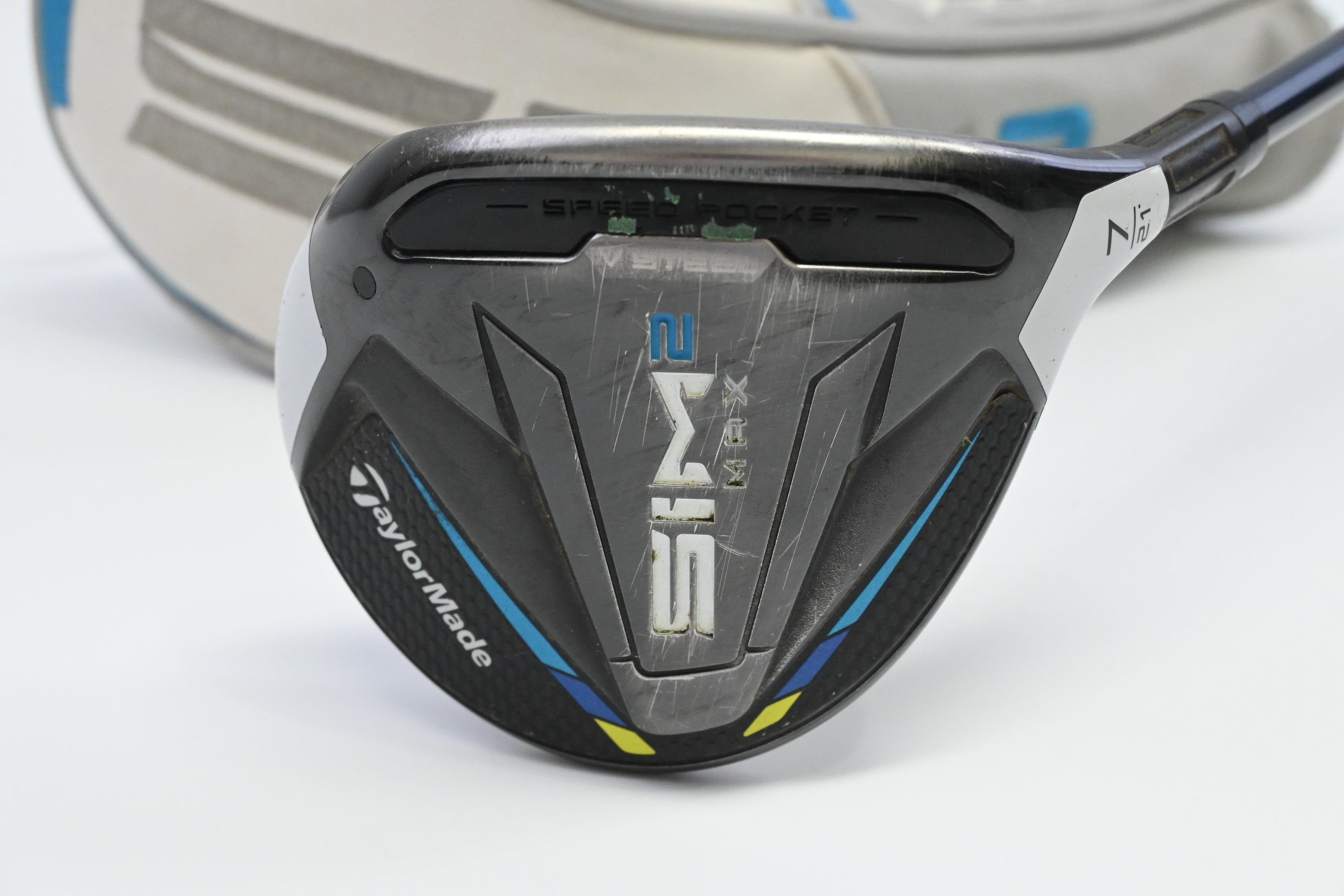 Taylormade SIM2 Max #7 Wood / 21 Degree / Stiff Flex Fujikura Ventus Blue 6