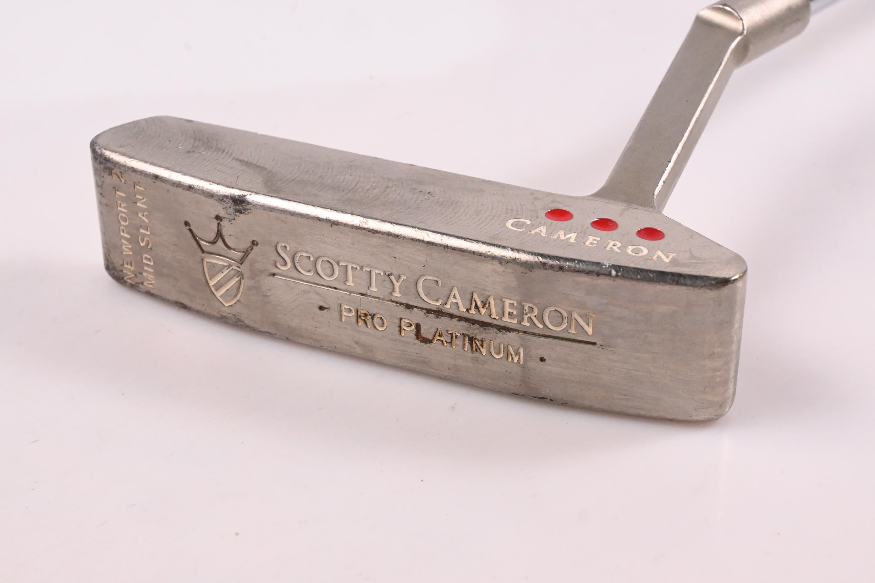 Scotty Cameron Pro Platinum Newport 2 Mid Slant Putter / 35 Inch