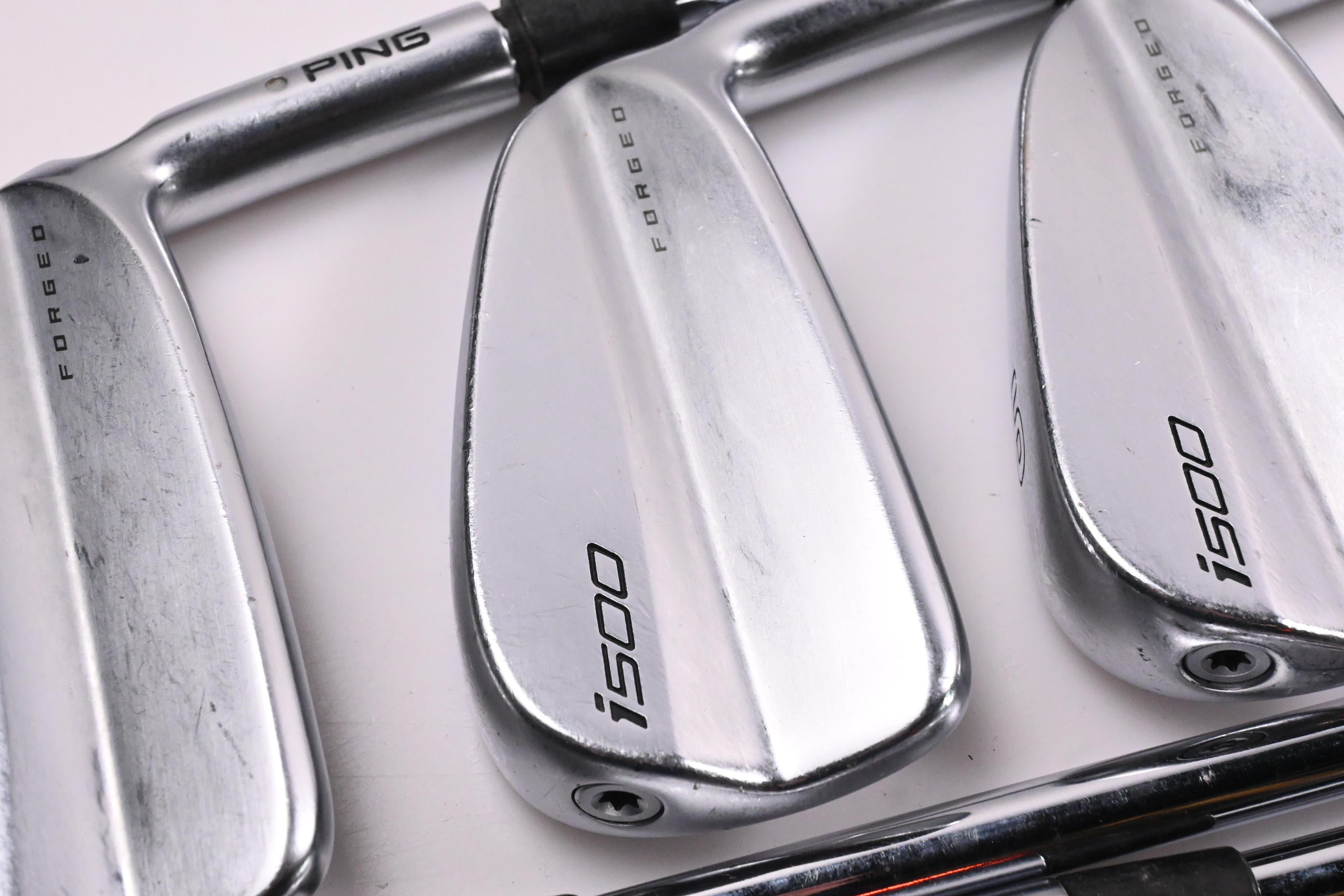 Ping i500 Irons / 4-PW / Silver Dot / X-Flex Dynamic Gold X100U Shafts
