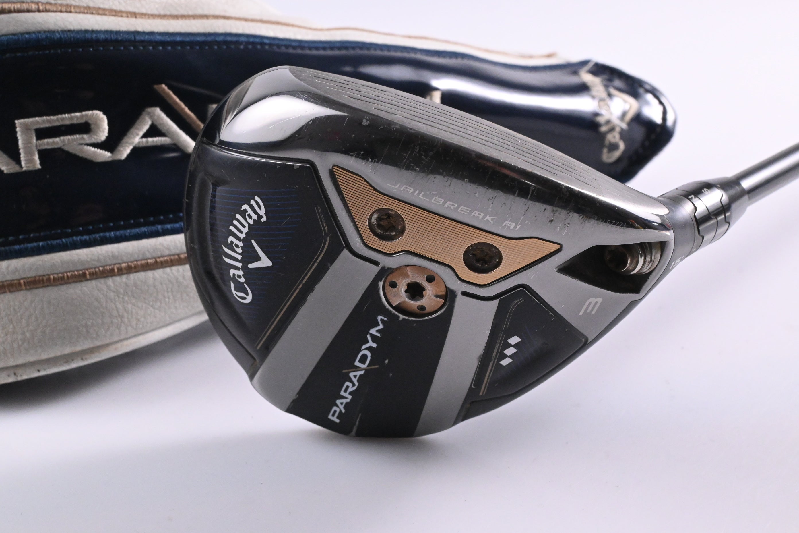 Callaway Paradym Triple Diamond #3 Wood / 15 Degree / Stiff Flex Kai'li White 70