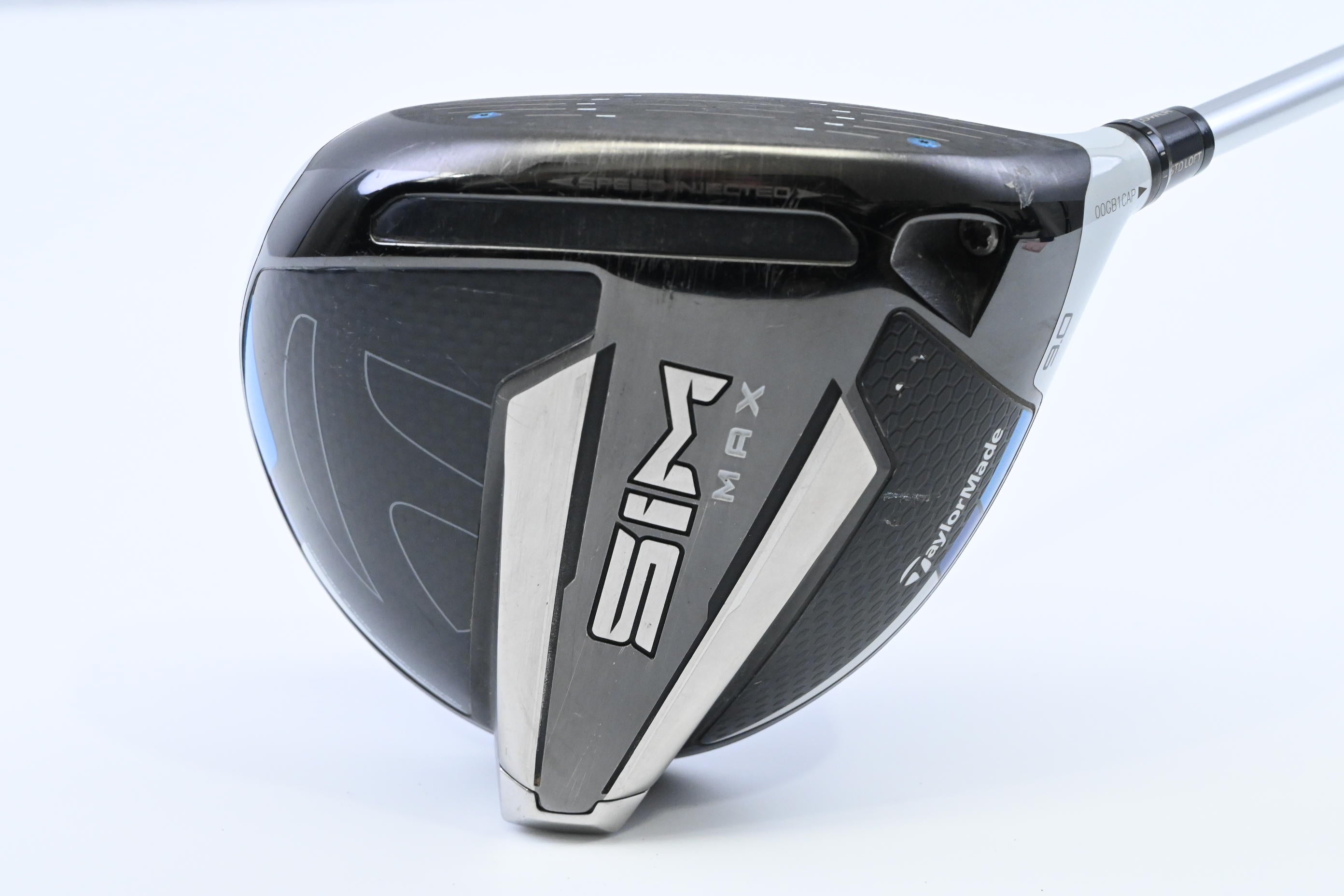 Taylormade SIM Max Driver / 9 Degree / Stiff Flex Tensei CK Blue 60 Shaft