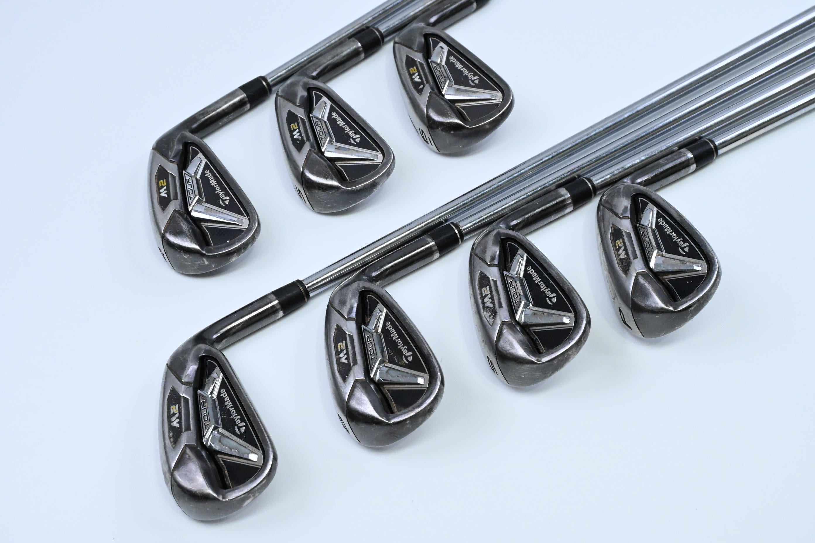 Taylormade M2 Tour Irons / 4-PW / Stiff Flex KBS Tour C-Taper 105 Shafts