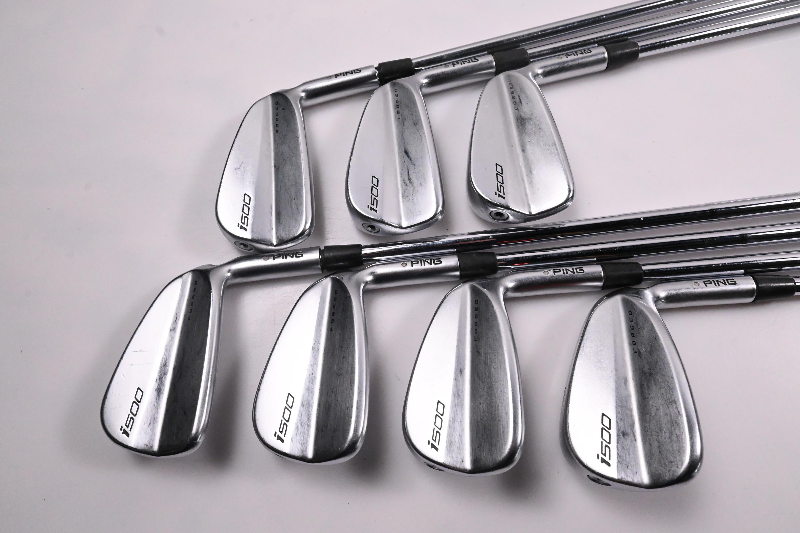 Ping i500 Irons / 4-PW / Silver Dot / X-Flex Dynamic Gold X100U Shafts