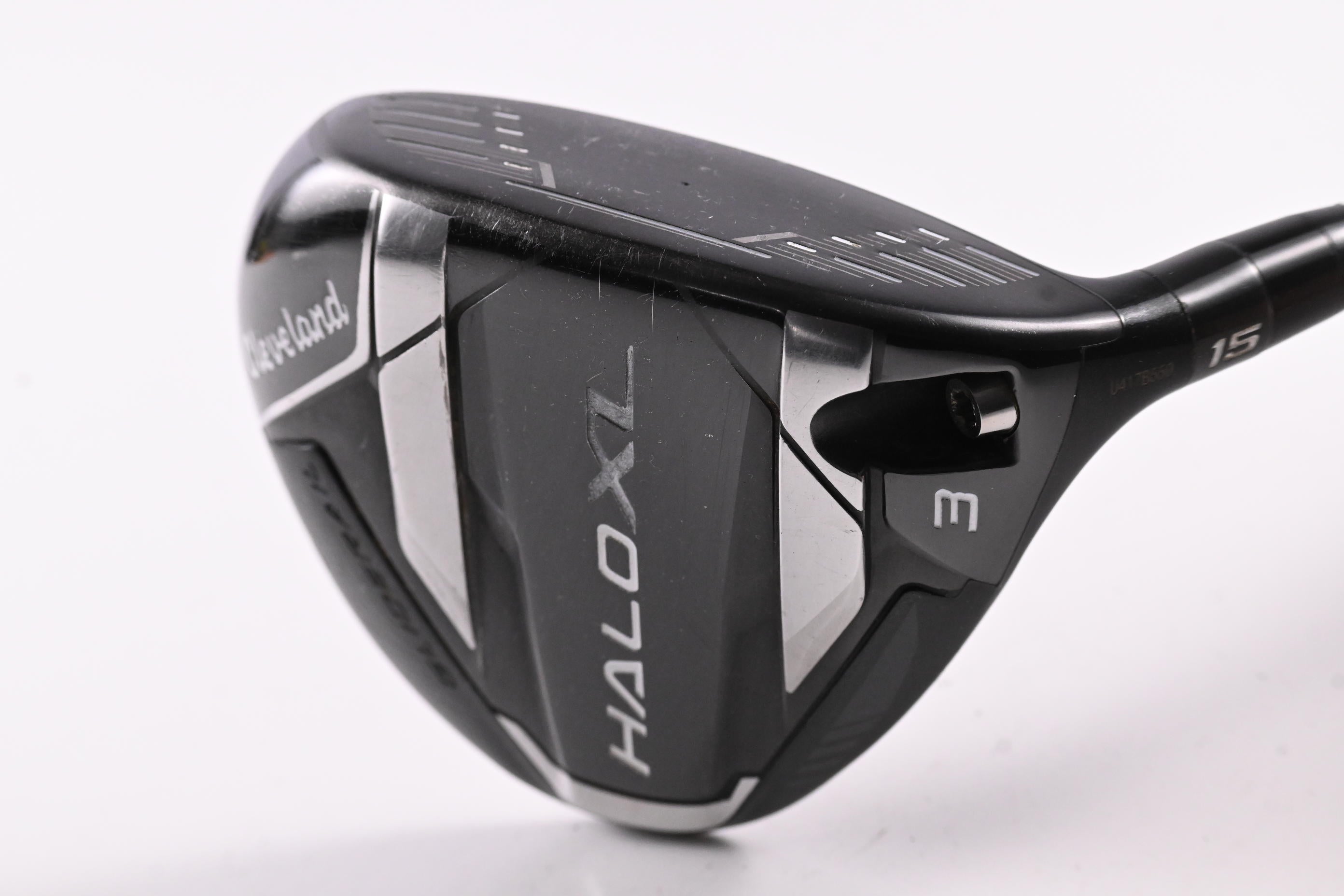Cleveland Halo XL #3 Wood / 15 Degree / Stiff Flex Tensei AV Blue 55 Shaft
