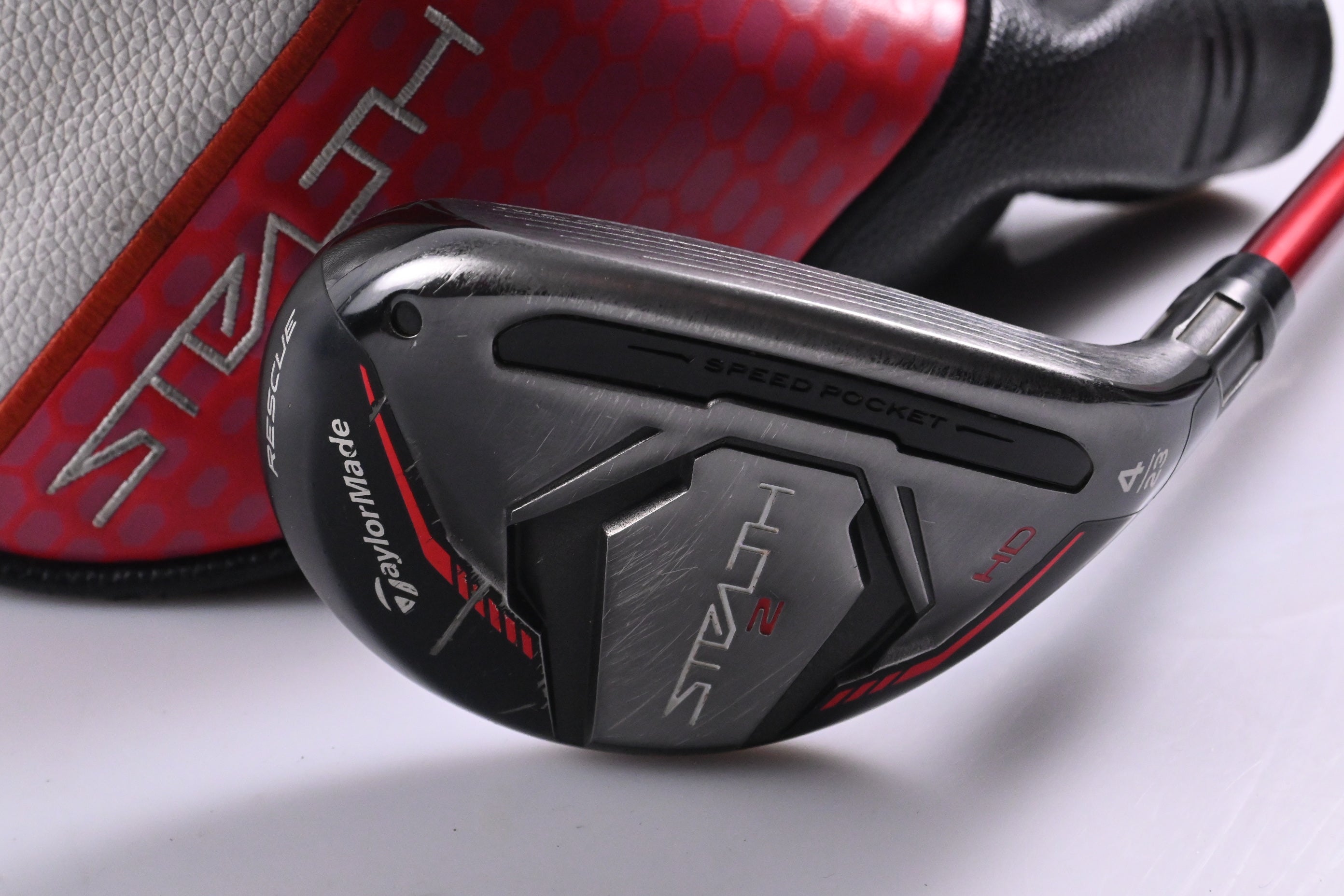 Taylormade Stealth 2 HD #4 Hybrid / 23 Degree / Regular Flex Fujikura Speeder NX