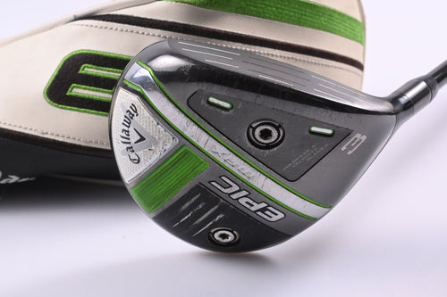 Callaway Epic Max #3 Wood / 15 Degree / Stiff Flex Rave Raver Special 50 Shaft