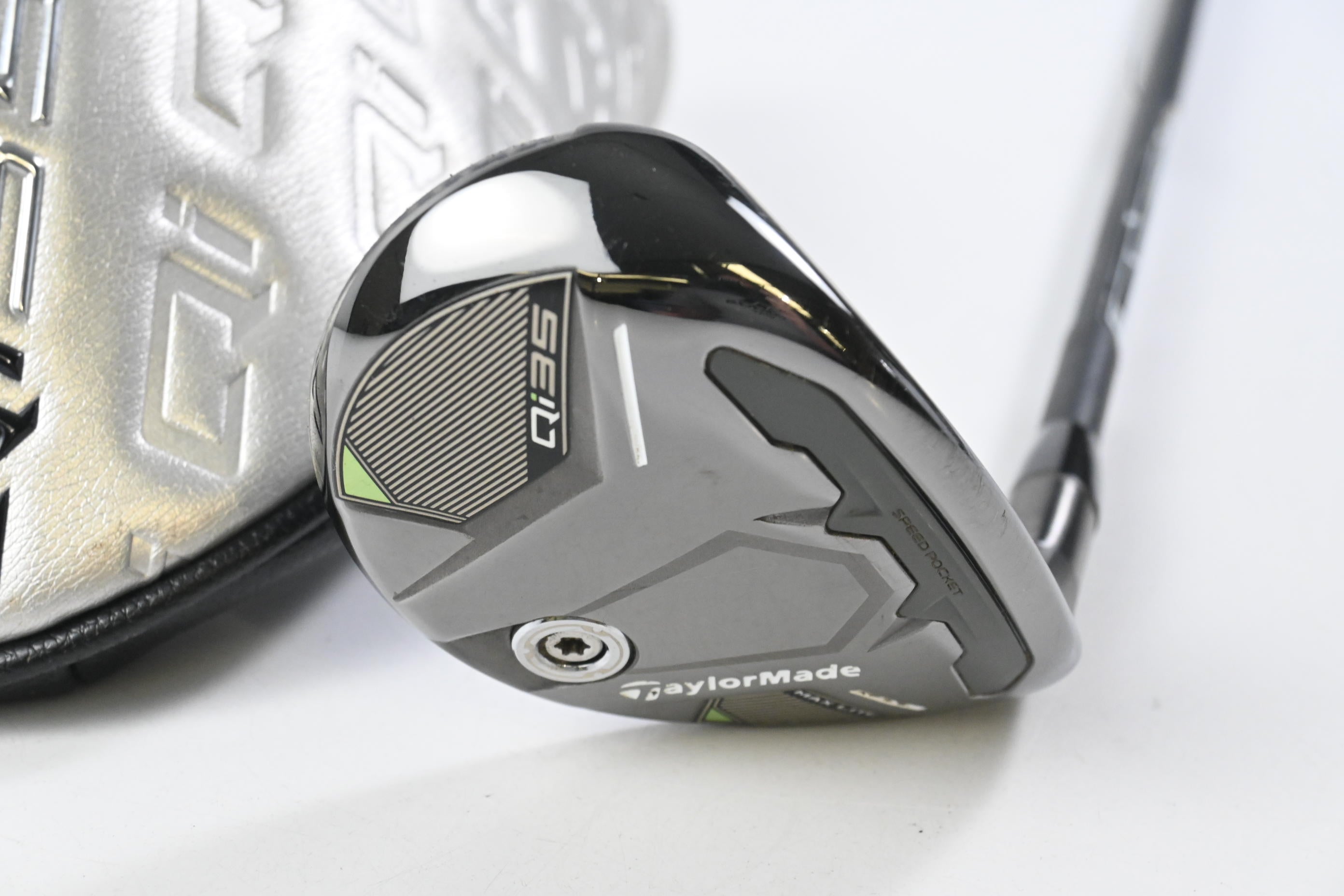 Taylormade Qi35 Max Lite #5 Hybrid / 27 Degree / Stiff Flex Kai'li Dark Waves 85